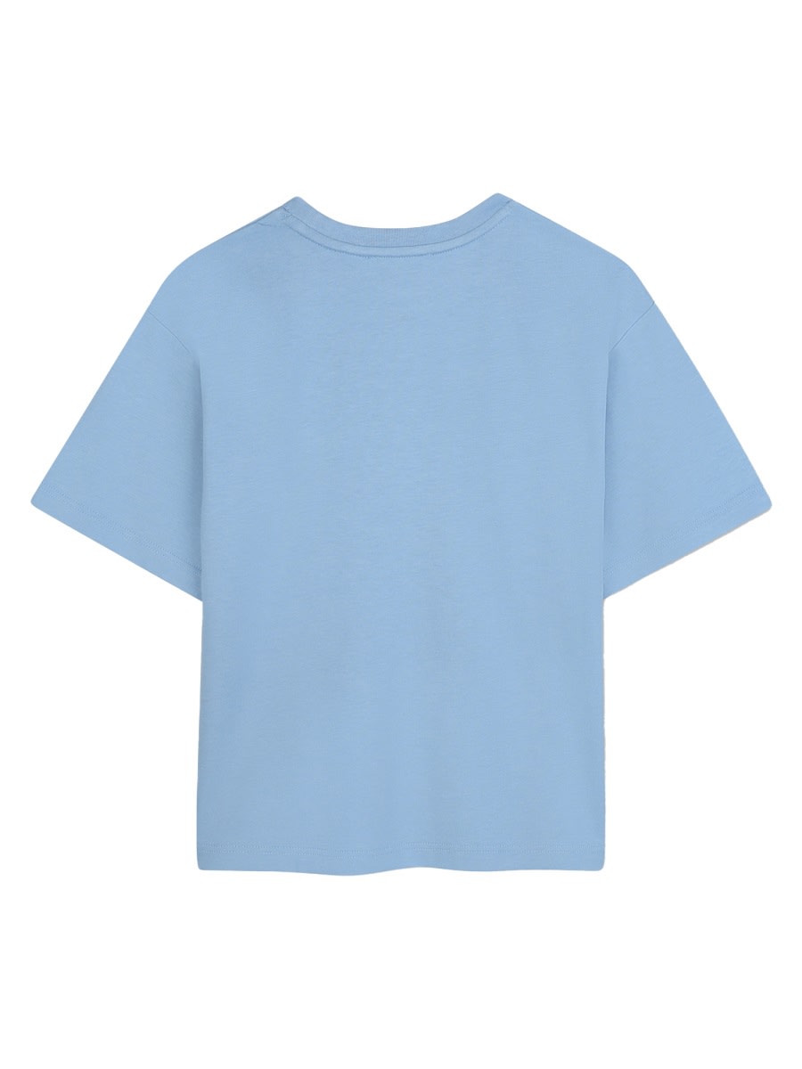 Marc Jacobs T-shirt With Logo In Blue