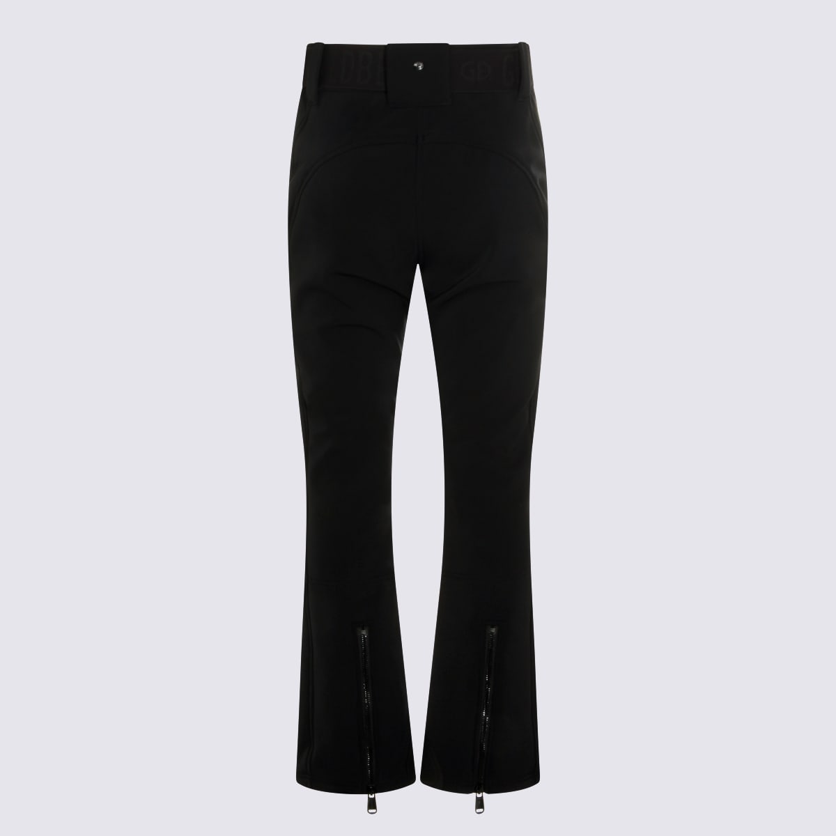 Goldbergh Relaxed Fit Trousers Belt Loops In Black