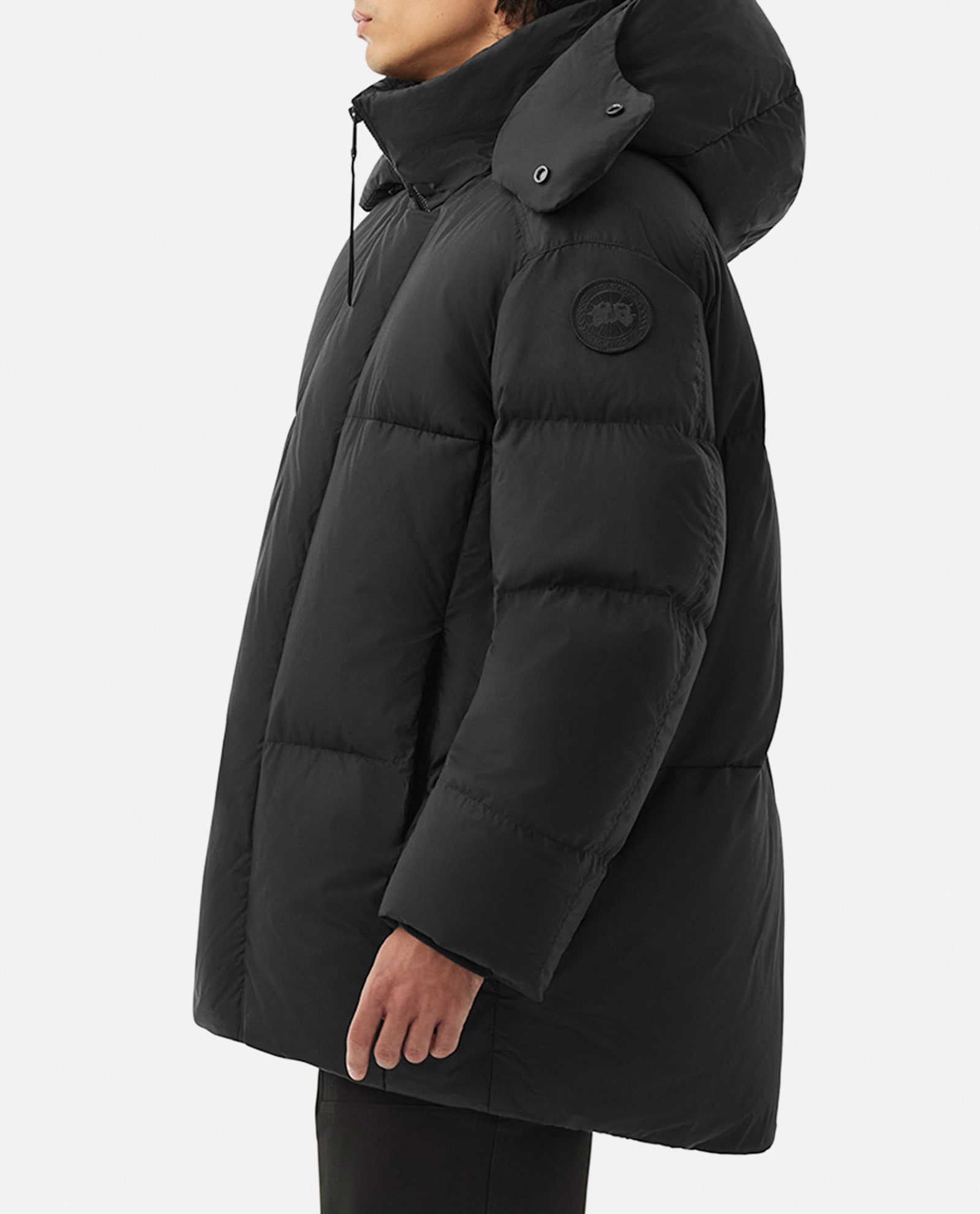 Shop Canada Goose Cg Umba Parka In Black