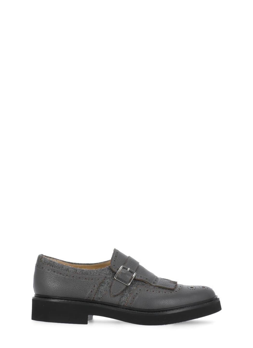 Shop Doucal's Bice Loafers In Grey