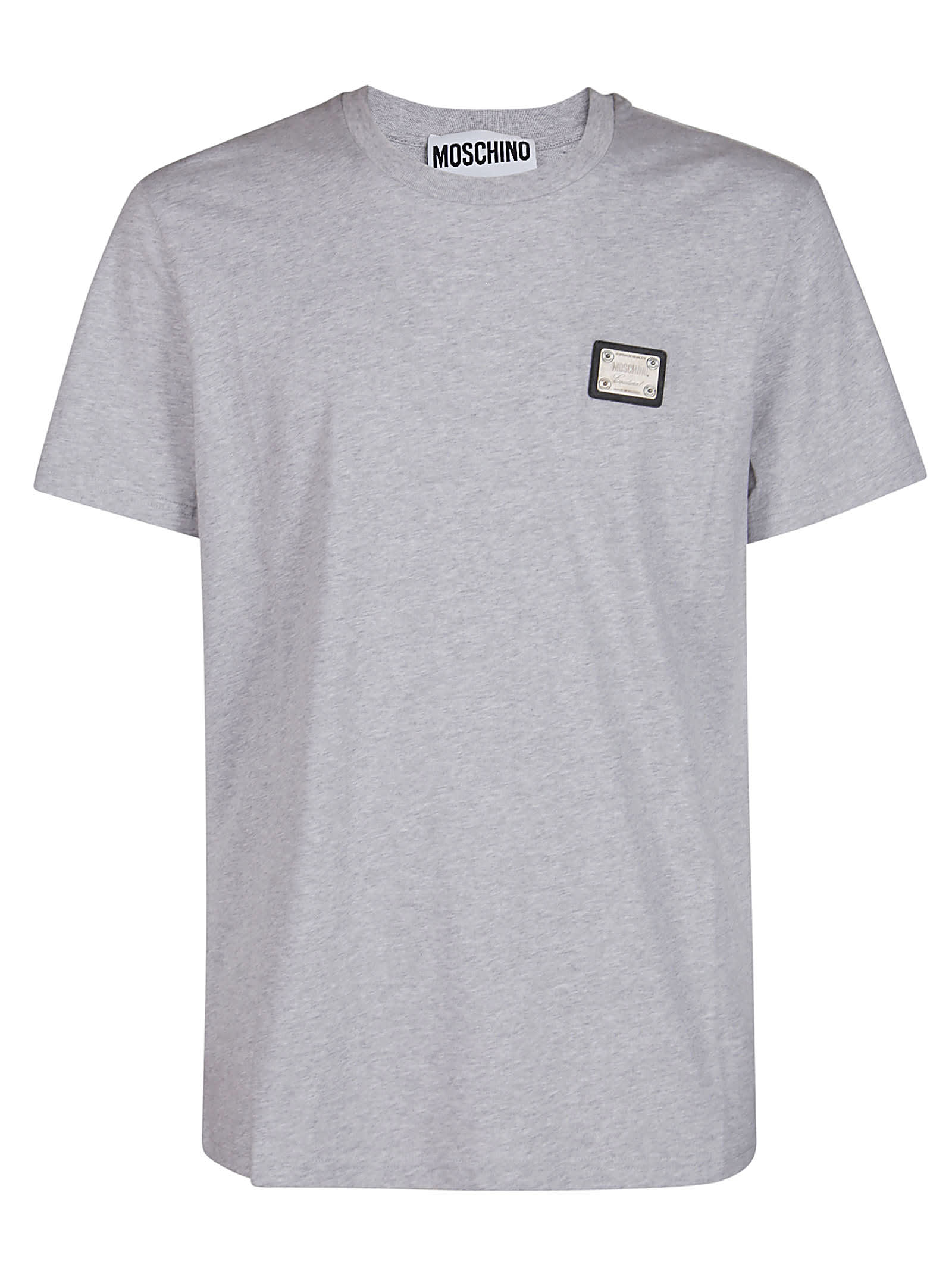 Moschino Grey Cotton T-shirt