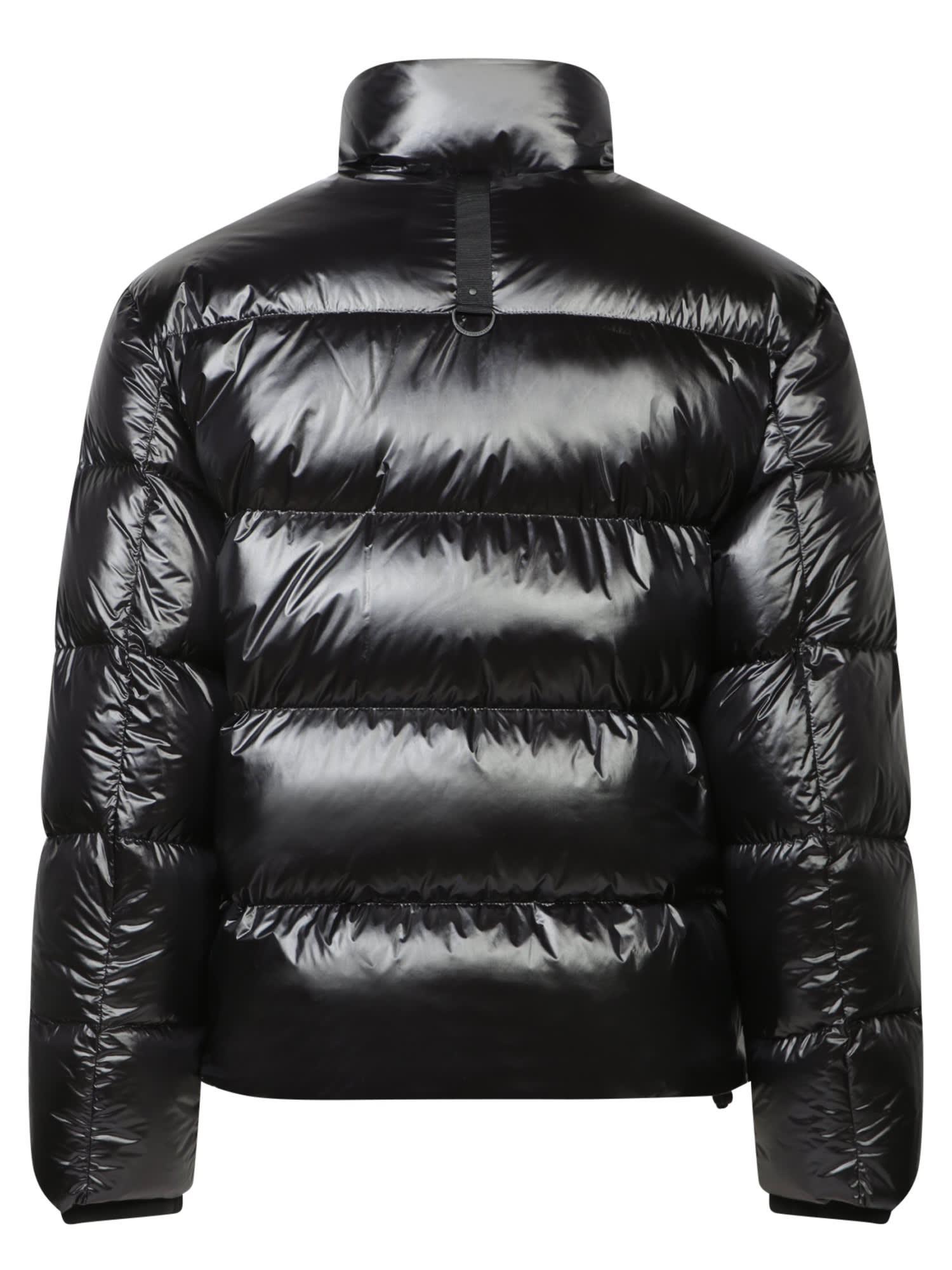 Shop Moose Knuckles Kings Black Puffer Jacket