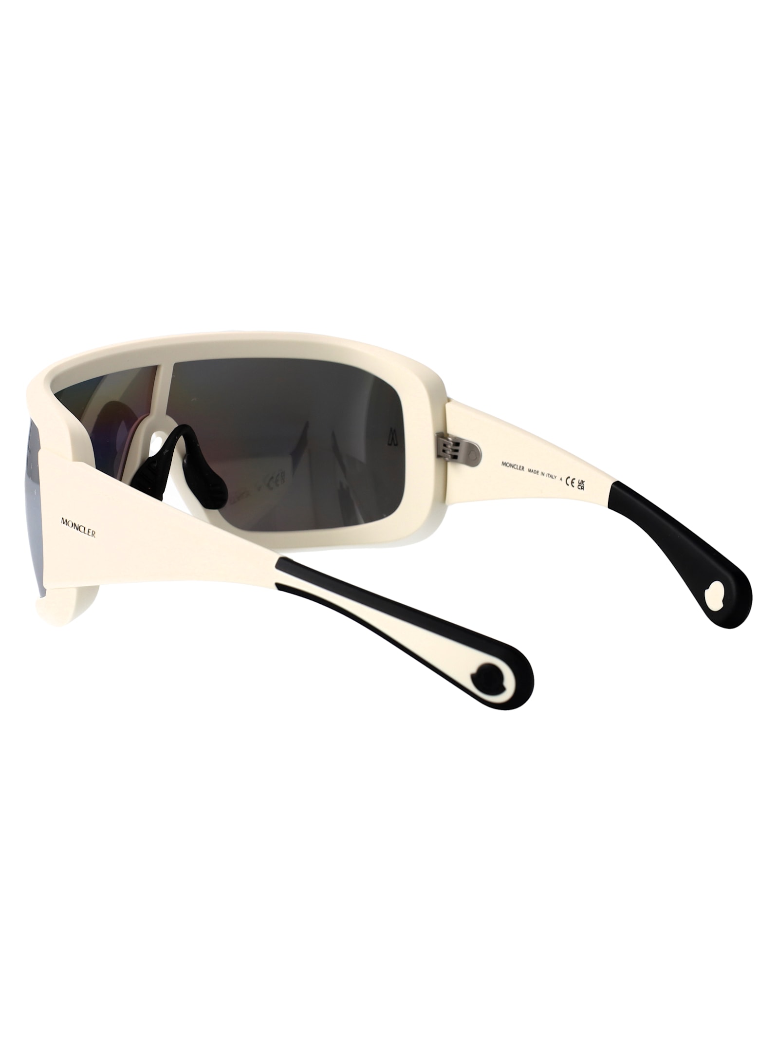 Moncler Matte Butter Injectate Sunglasses In Gray