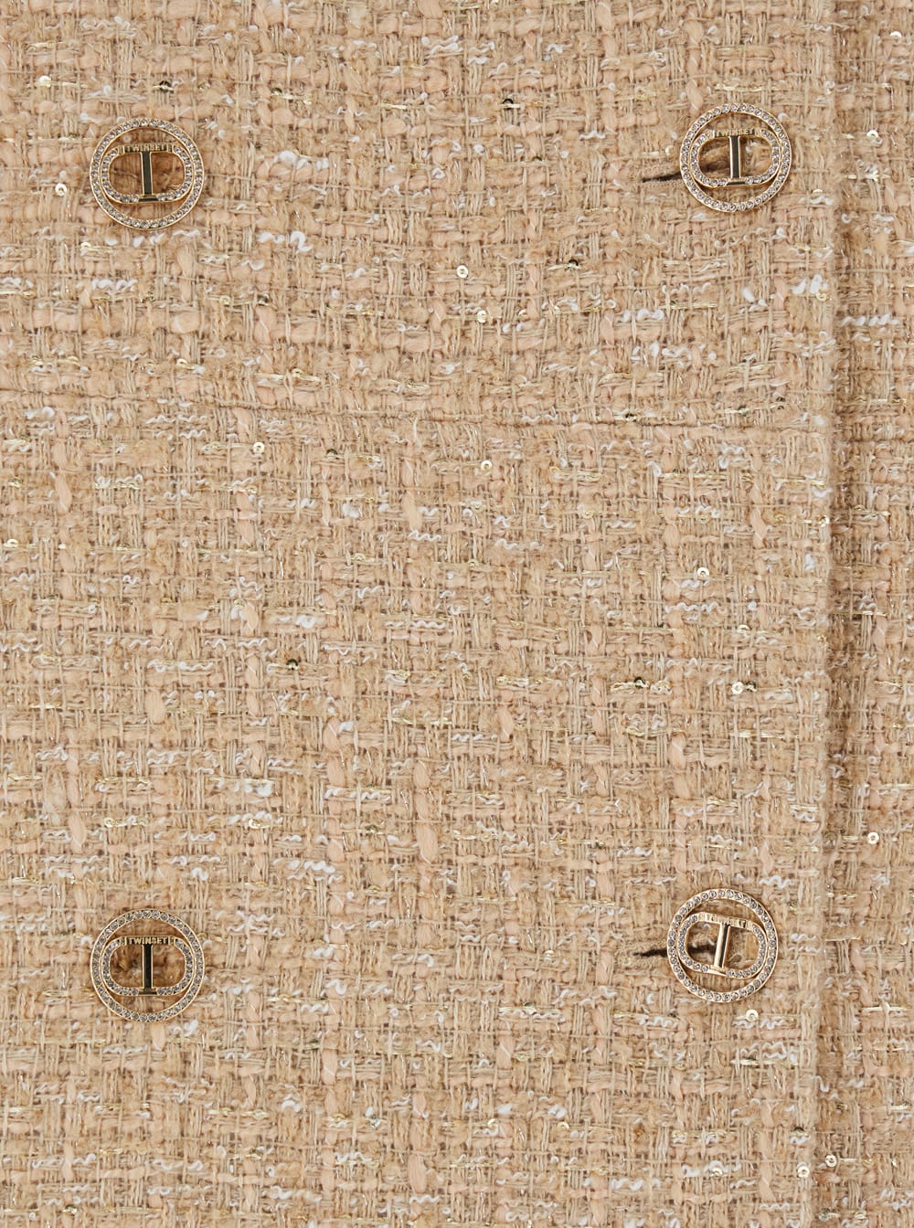 Twinset Cappotto In Neutral