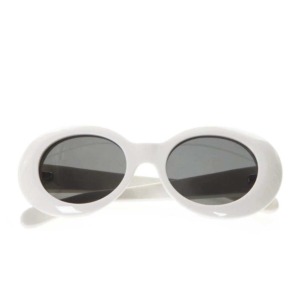 acne studios white sunglasses