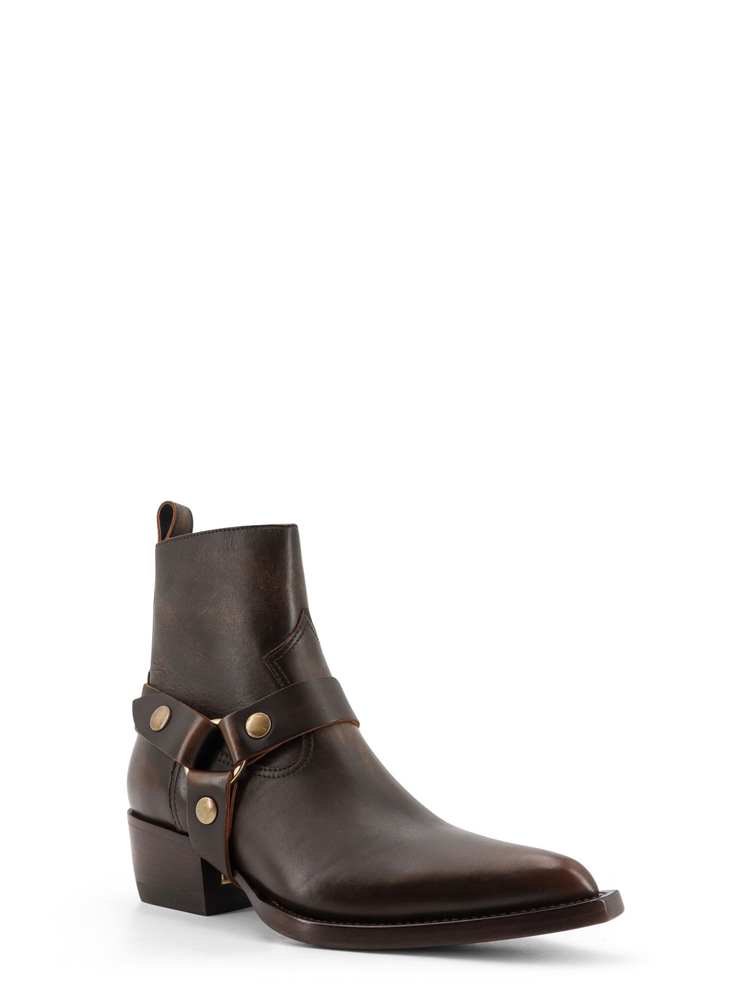 Golden Goose Deluxe Brand Women Debbie Distressed Leather Boots In Brown
