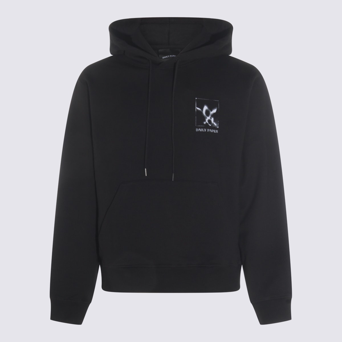 Daily Paper Black Cotton Sweatshirt In Black