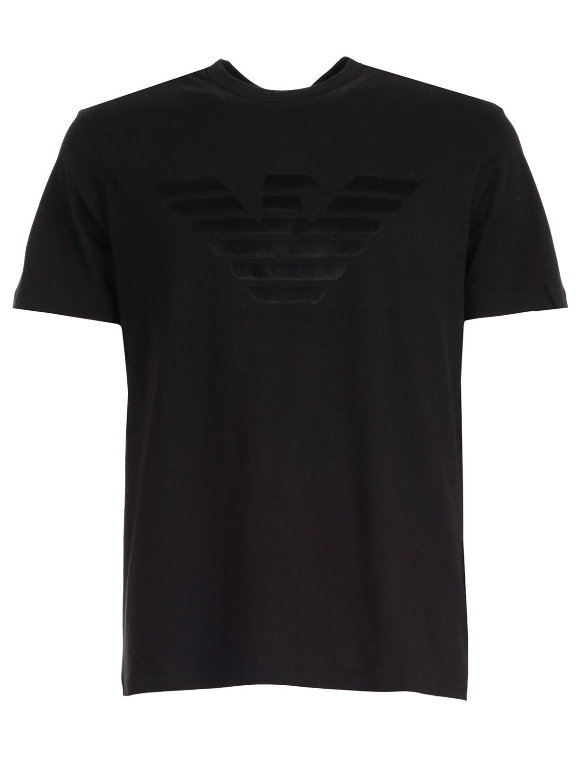 Emporio Armani T-shirt In Nero | ModeSens