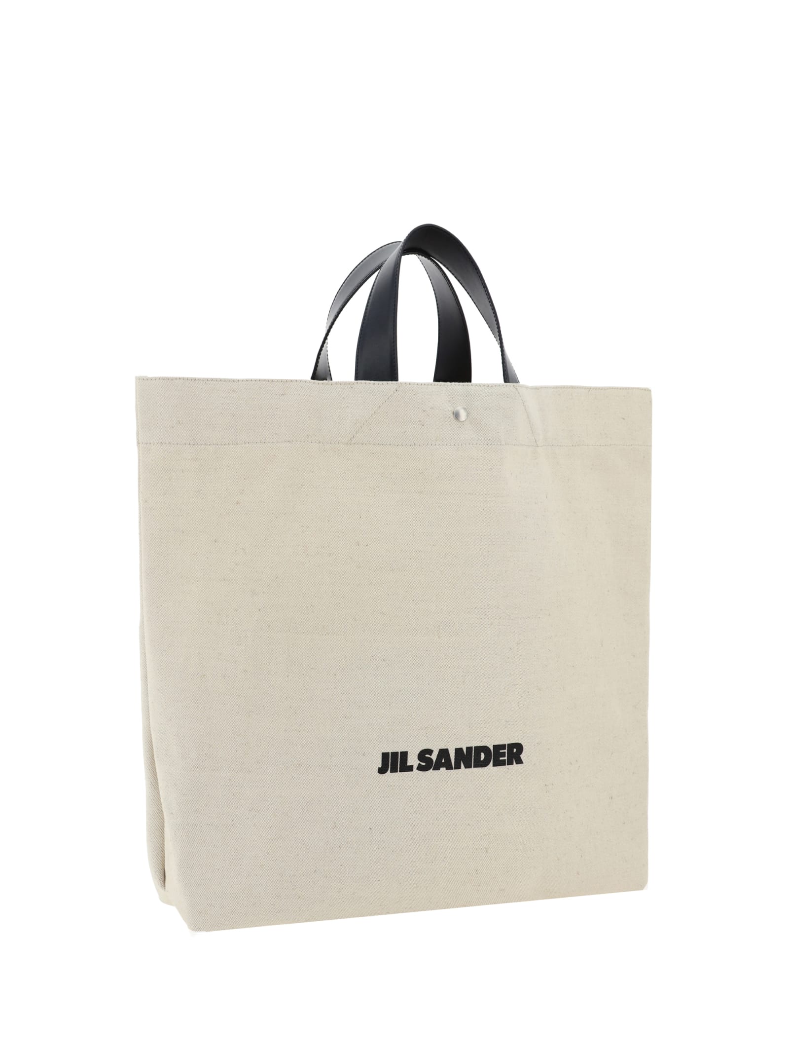 Shop Jil Sander Large Book Handbag In Natural