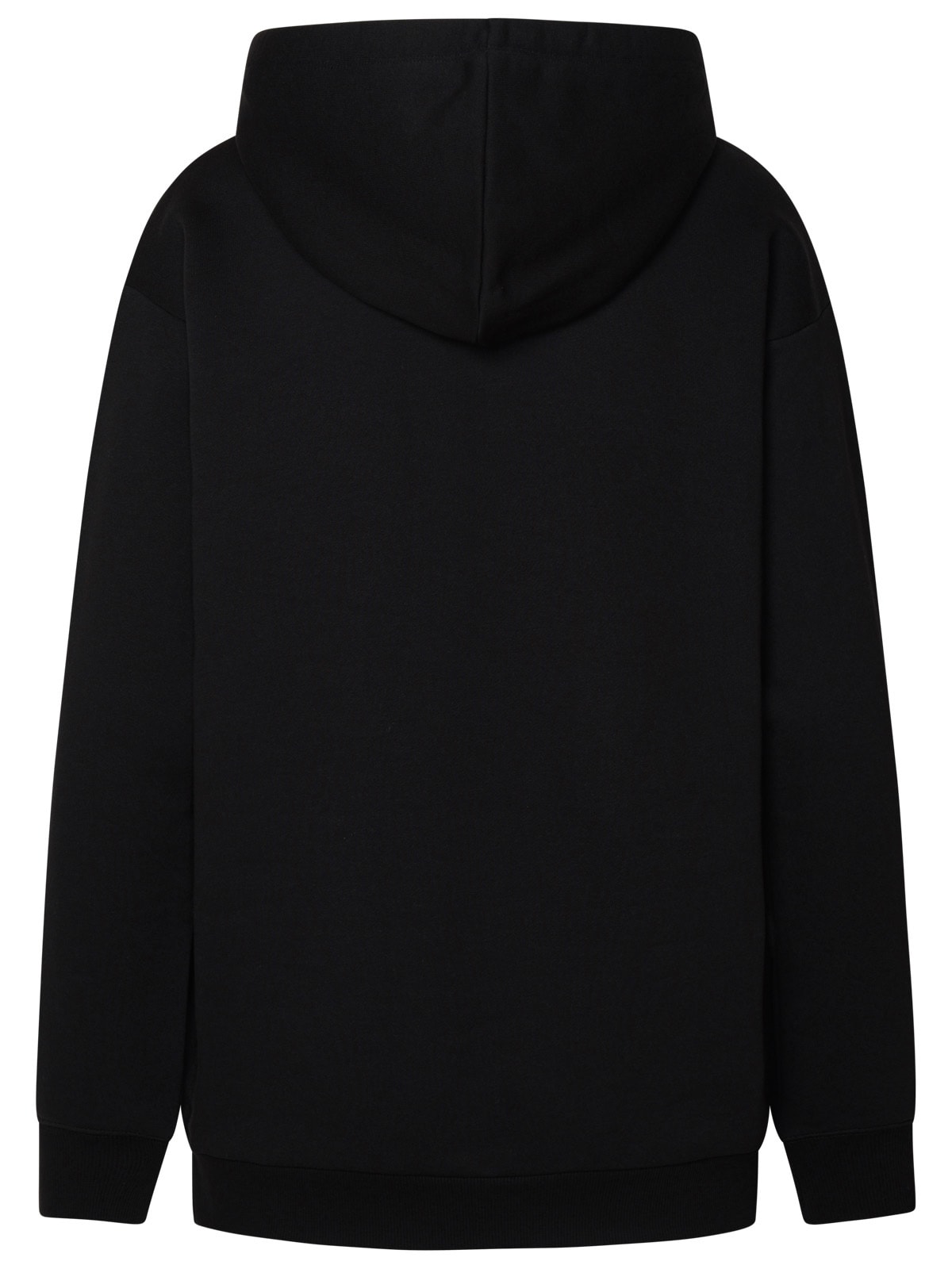 Michael Michael Kors Logo Detailed Drawstring Hoodie In Black