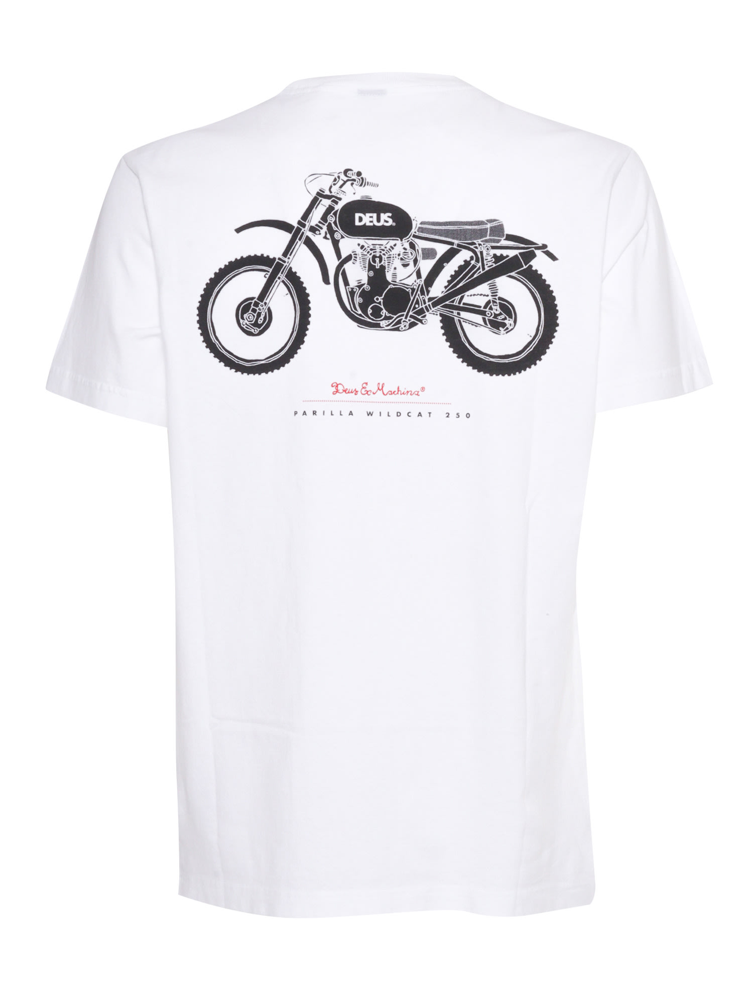Shop Deus Ex Machina White Classic Parilla T-shirt