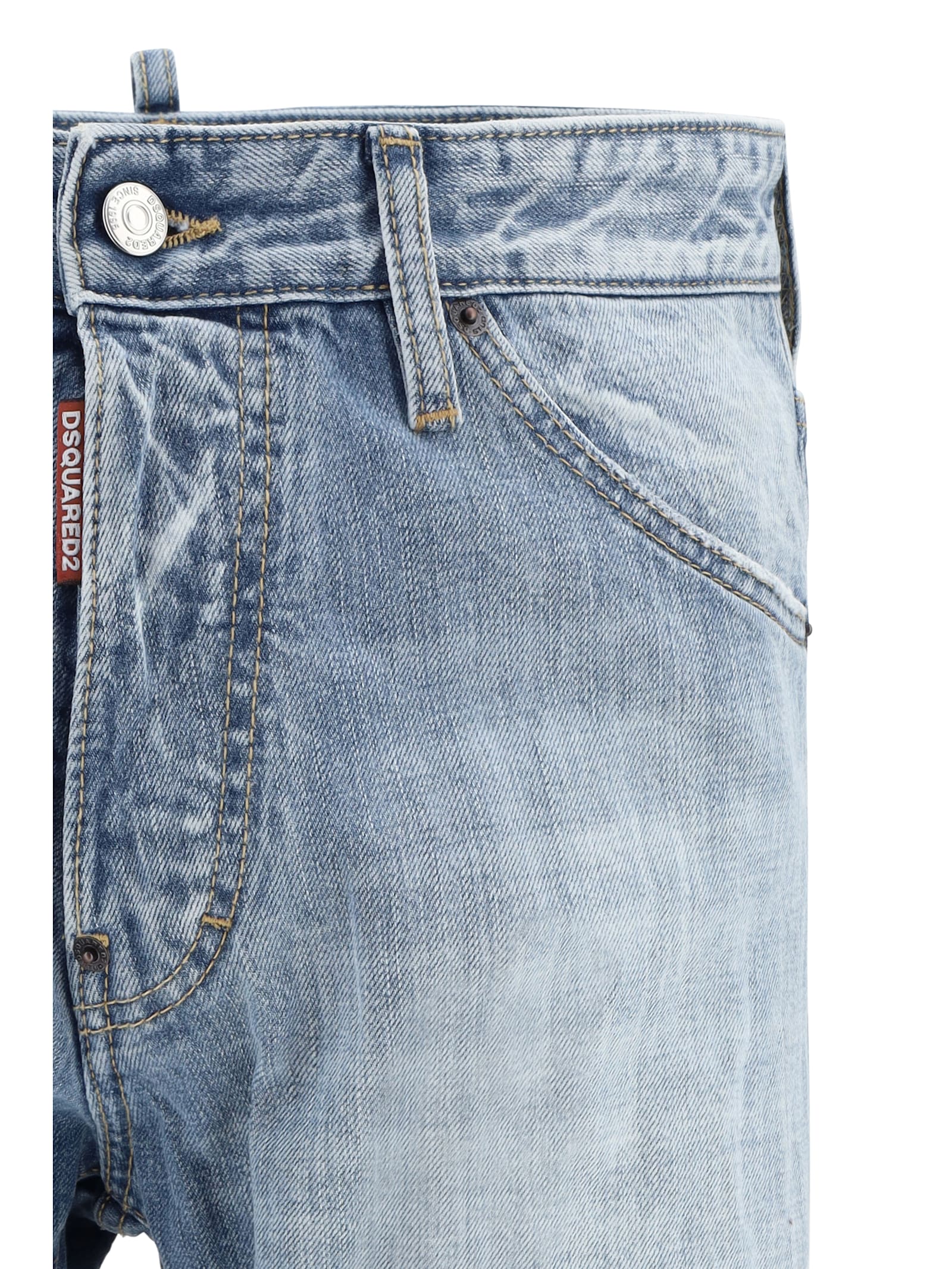 Dsquared2 Men Cool Guy Jeans In Navy Blue