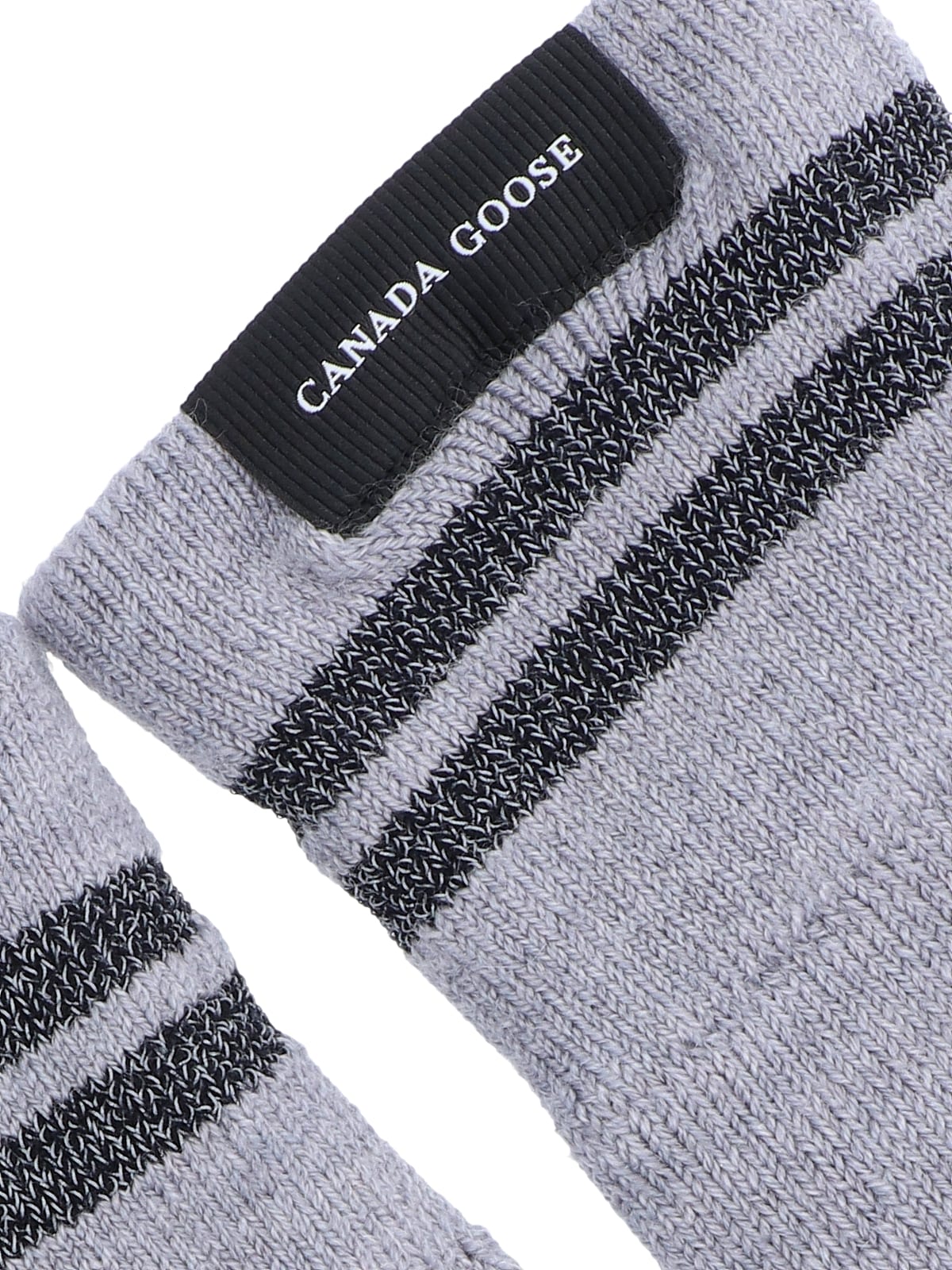 Shop Canada Goose Barrier Gloves In Grigio