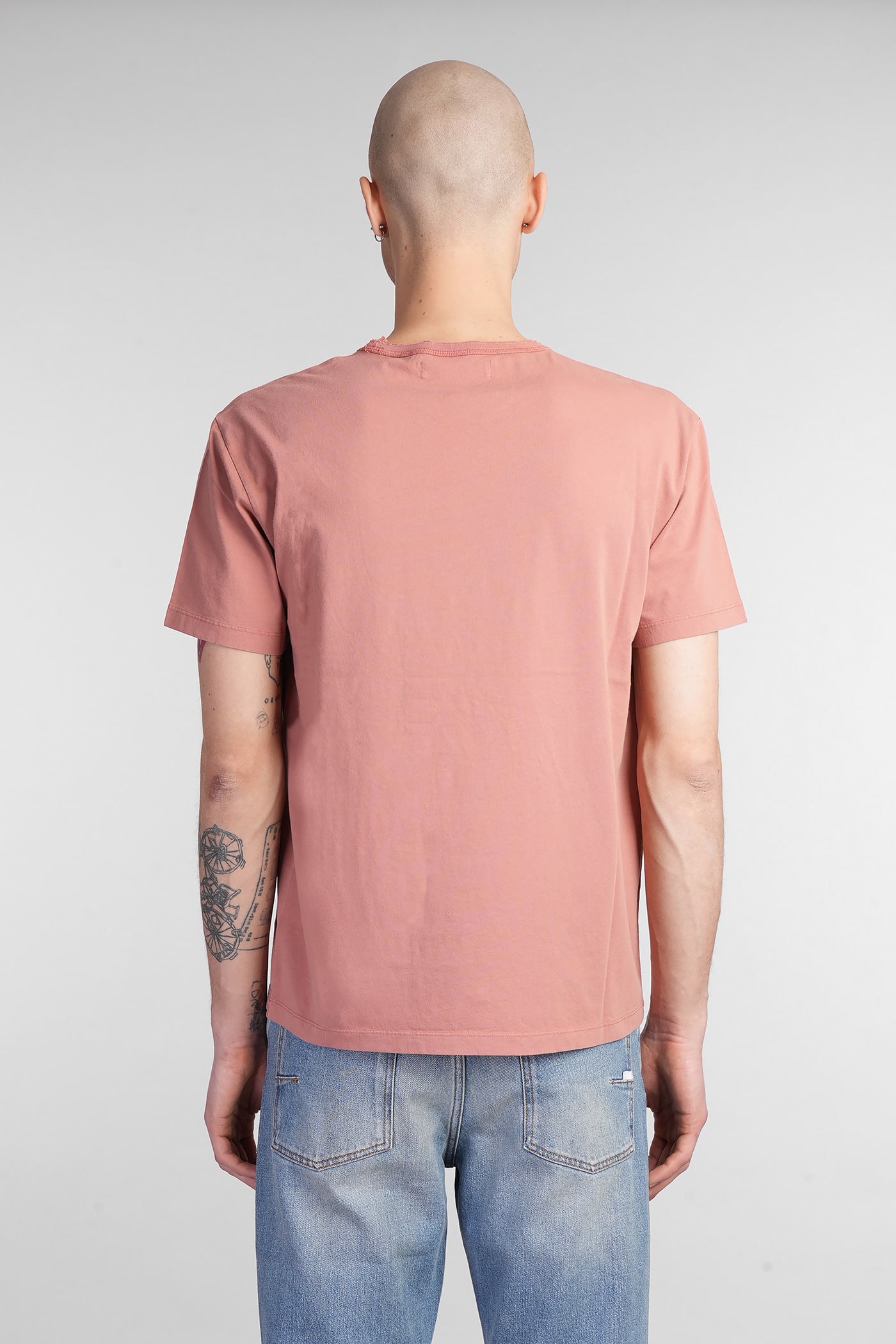 Mauro Grifoni T-shirt In Copper Cotton In Copper