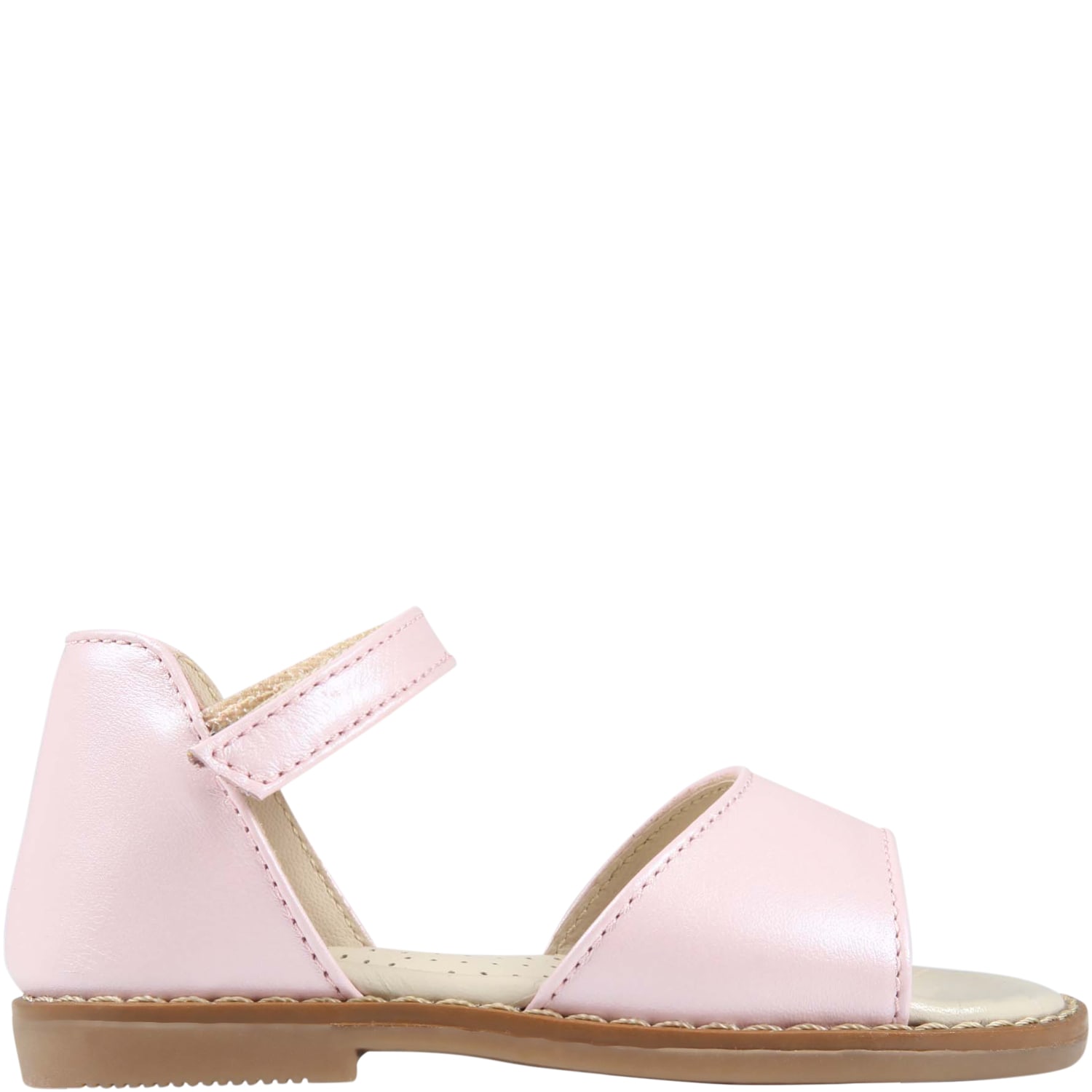 Gallucci Pink Sandals For Girl