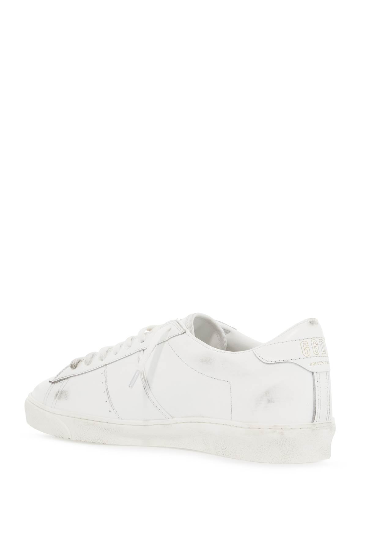 Shop Golden Goose Smooth Leather Matchstar Sneakers In