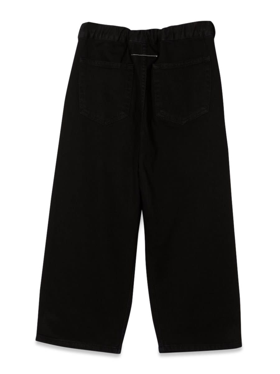 Mm6 Maison Margiela Pantaloni In Black
