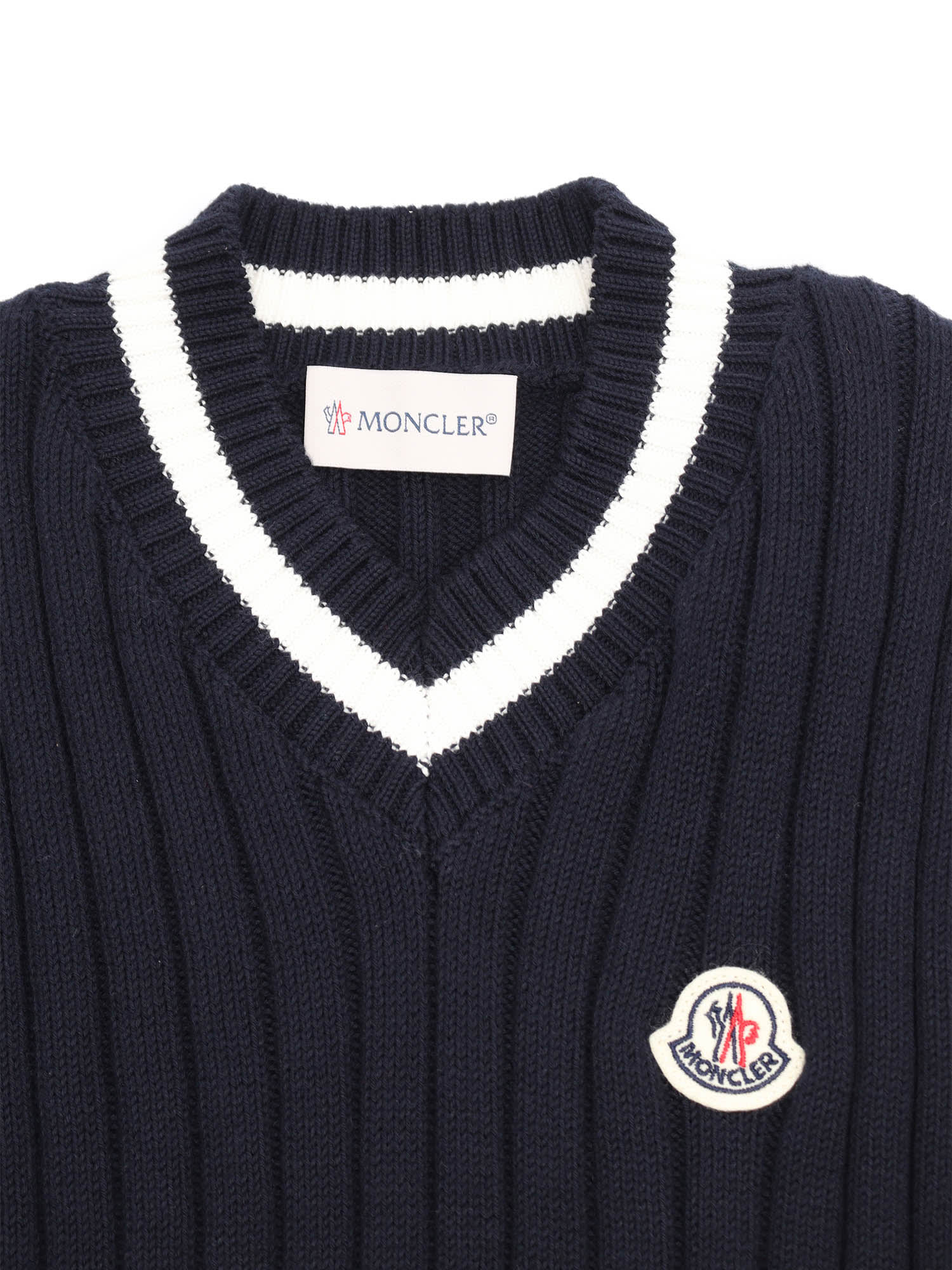 Moncler Vest In Blue