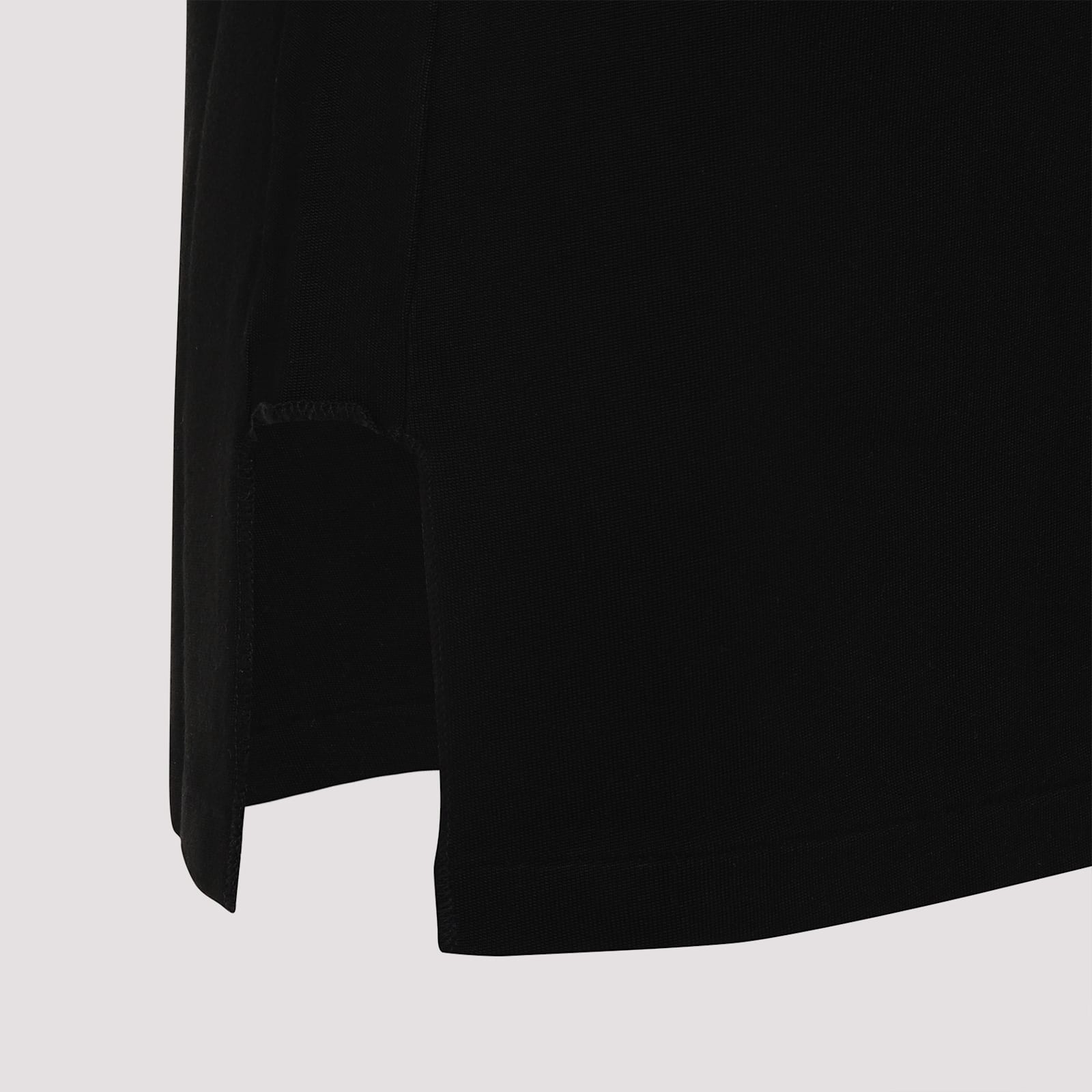 Maison Margiela Viscose Top Stitchings Signature In Black