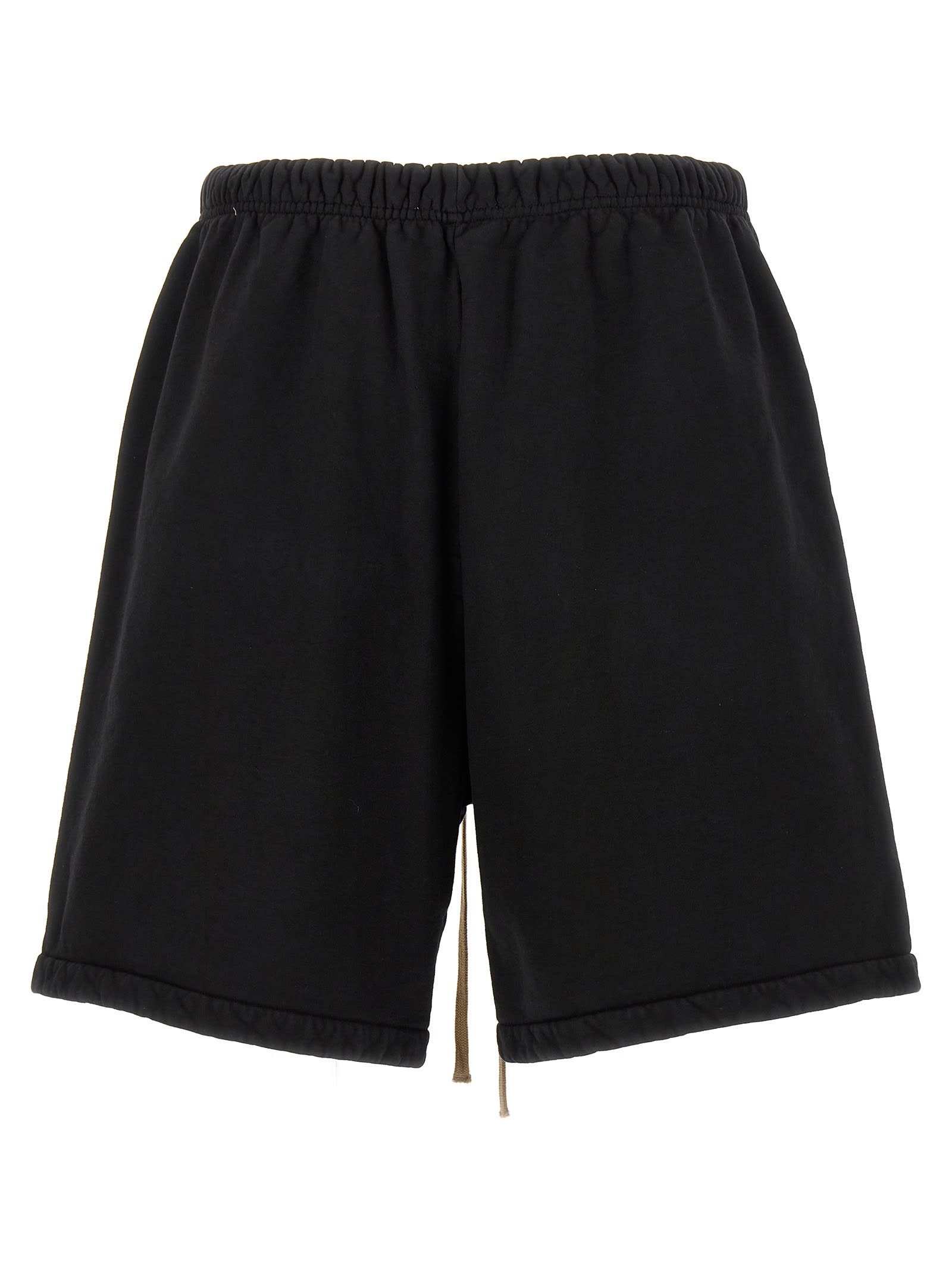Shop Fear Of God Relaxed Shorts In Black