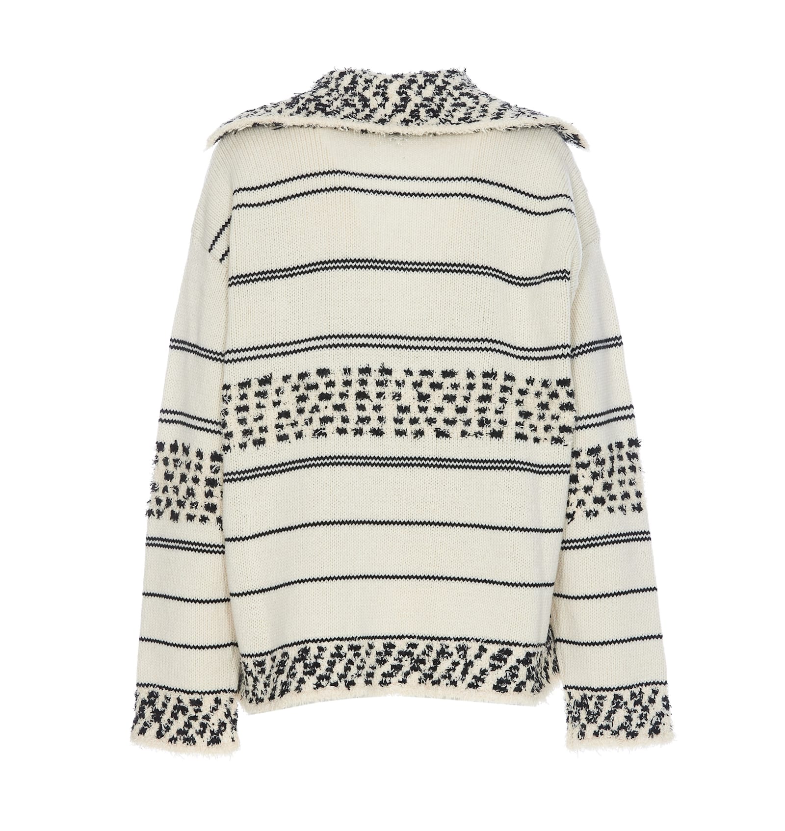 Shop Bottega Veneta Sweater In White