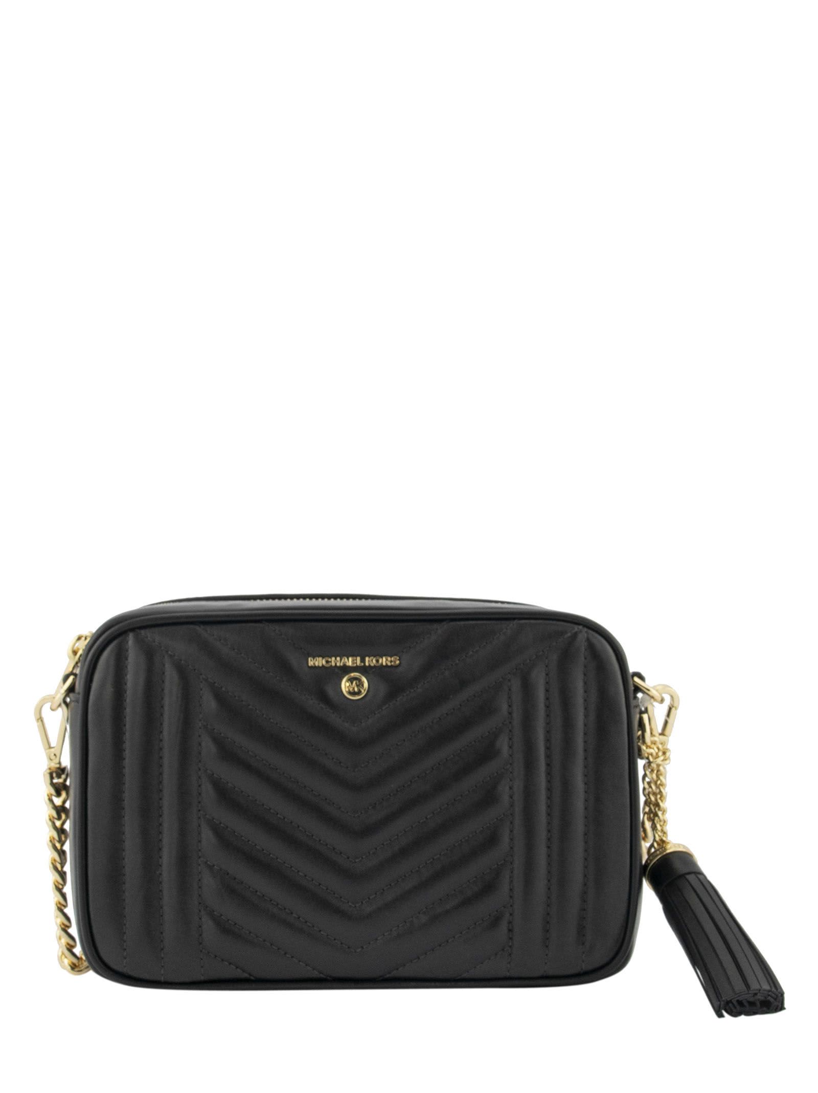 ginny medium quilted leather crossbody bag