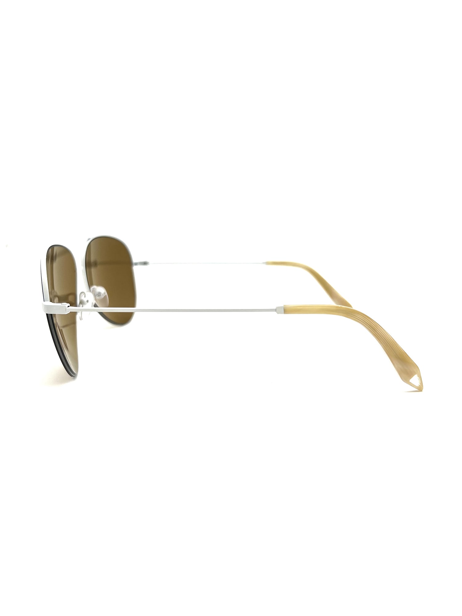 Shop Victoria Beckham Vbs100 C18 Sunglasses In Ct Gold Mi