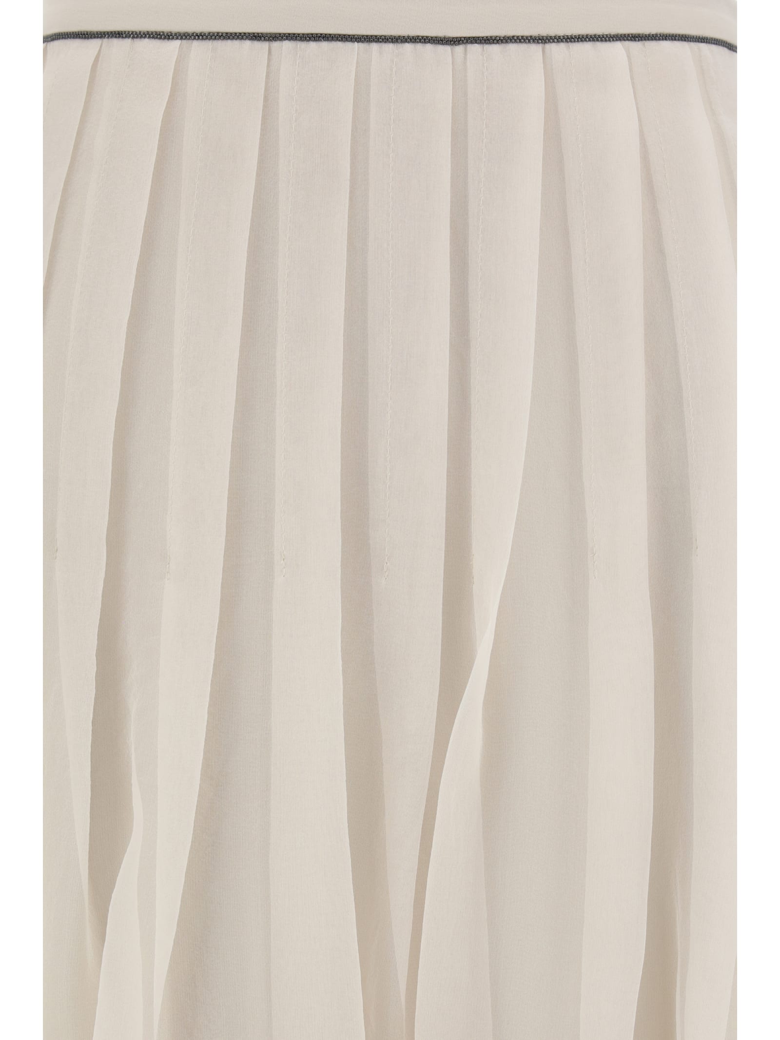 Shop Brunello Cucinelli Long Skirt In C8539