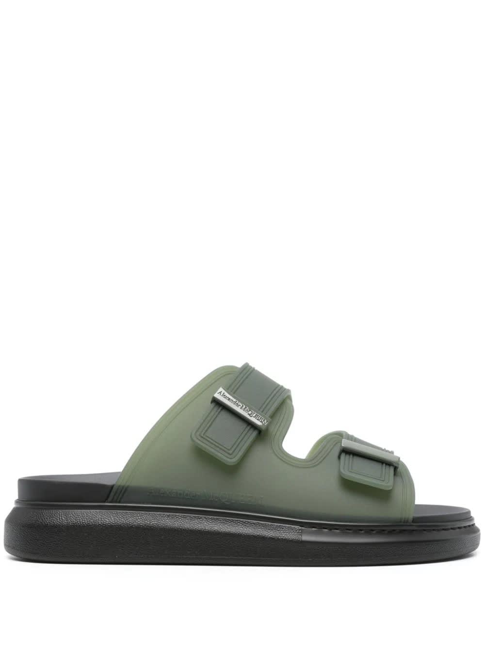 Military Green Hybrid Sandals