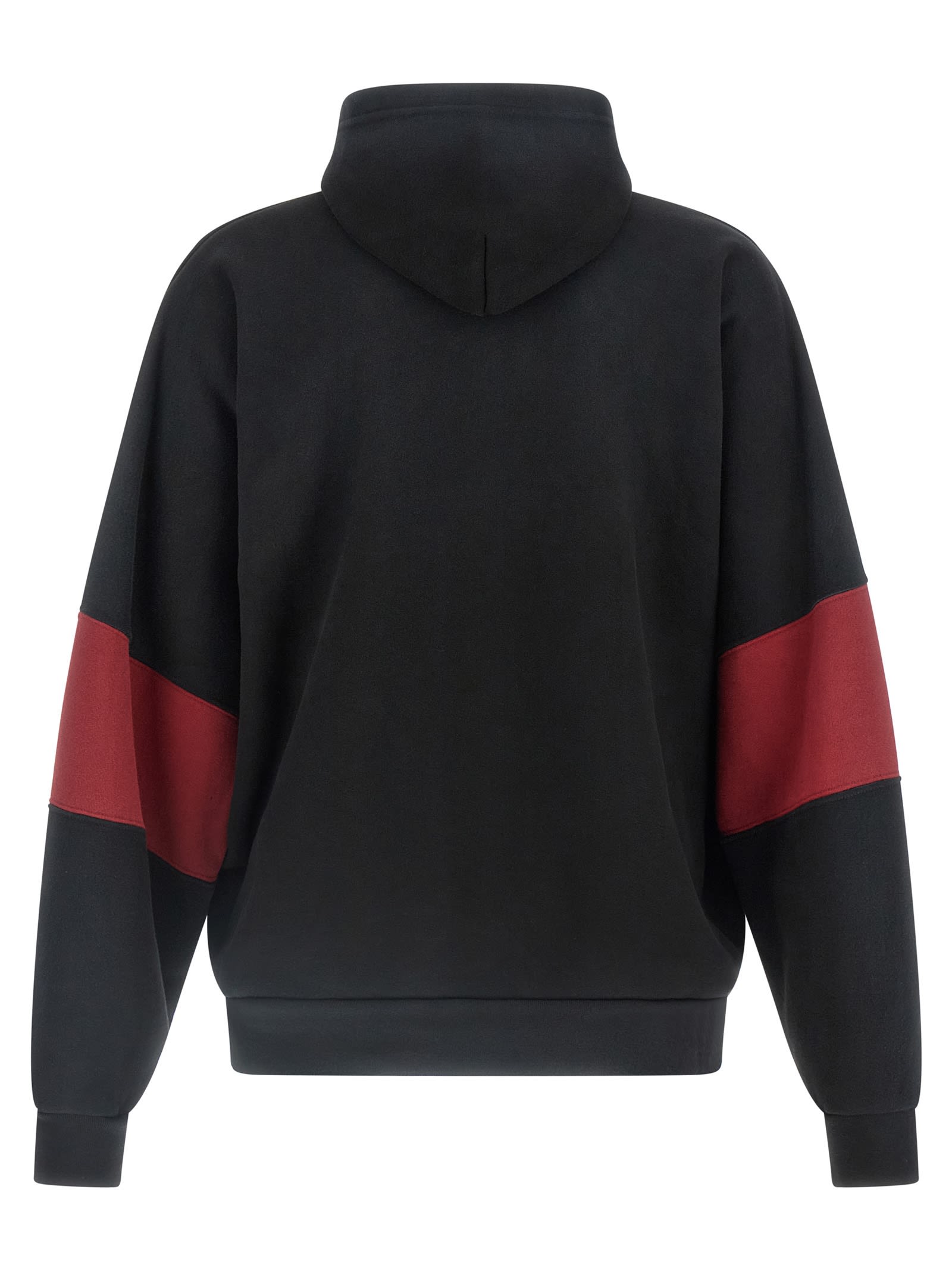 Willy Chavarria Mens Black Casa De Chavarria Relaxed-fit Cotton-jersey Hoodie In Blue