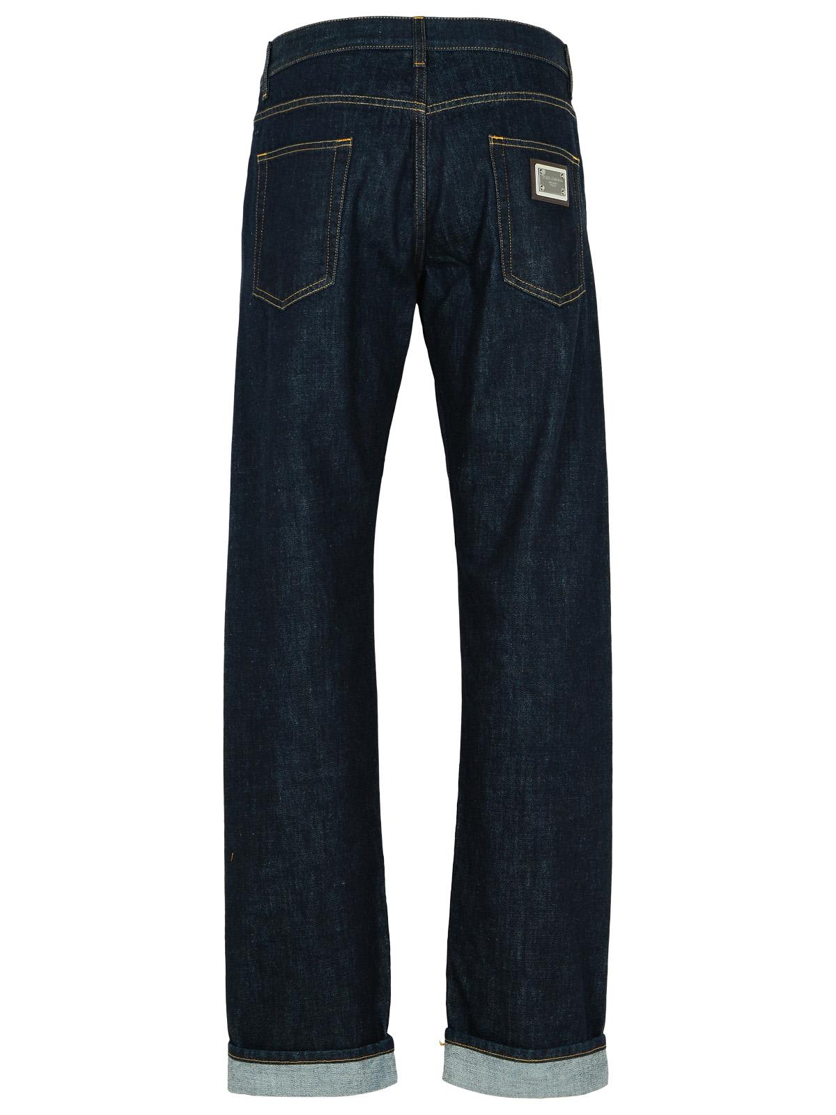 Shop Dolce & Gabbana Blue Denim Jeans