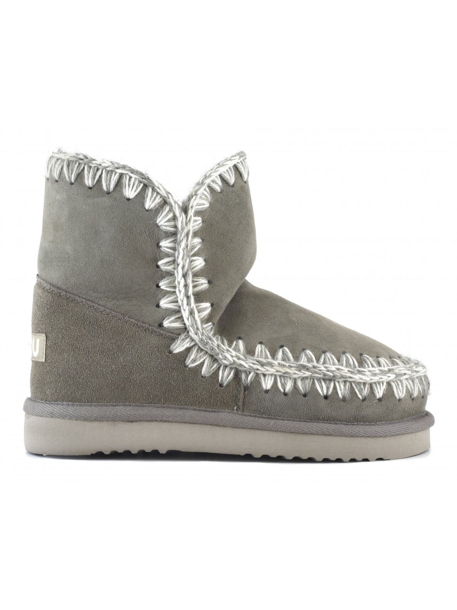 Shop Mou Grey Double-face Sheepskin Eskimo 18