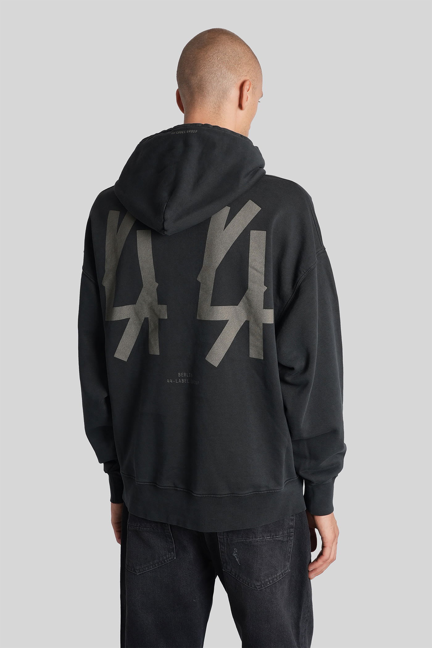 44 Label Group Black 44 Sweatshirt In Black