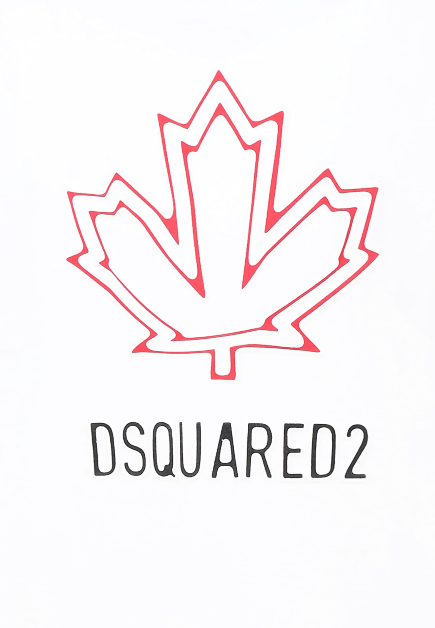 Dsquared2 White T-shirt For Boy With Logo In White