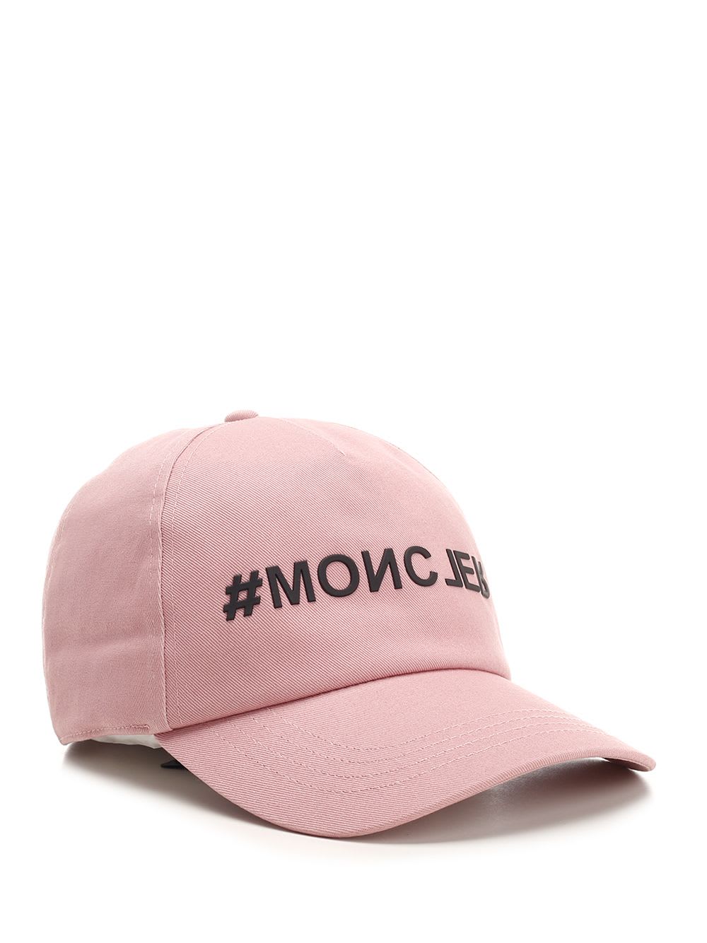 Shop Moncler Baseball Hat In Rose