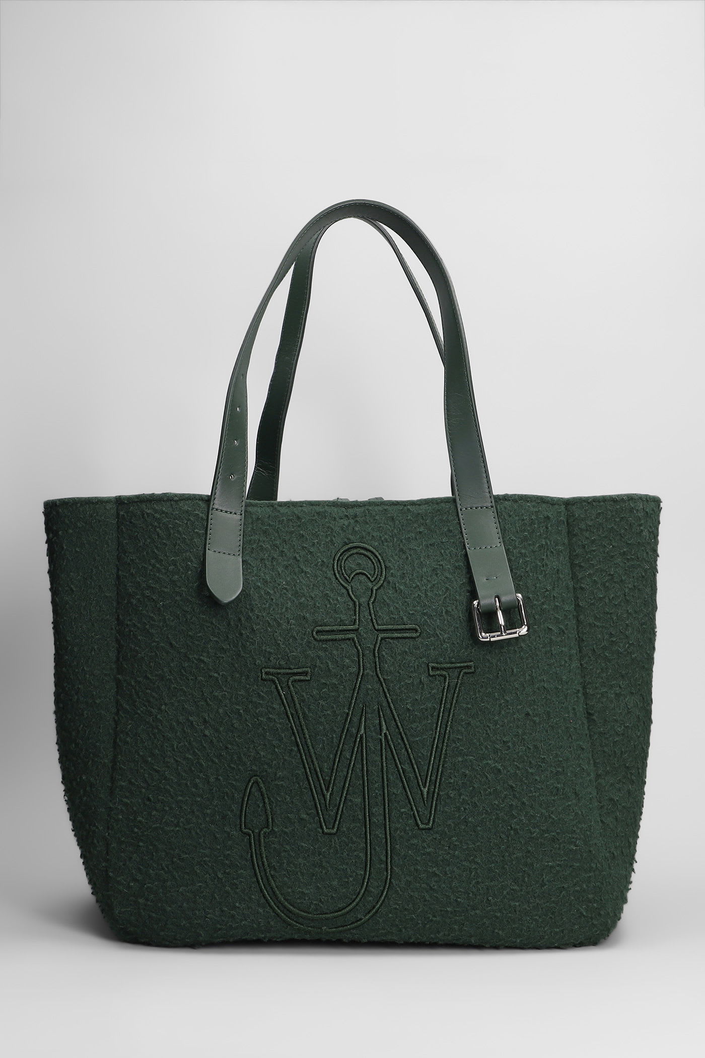 J.W. Anderson J. W. Anderson Belt Tote Tote In Green Wool