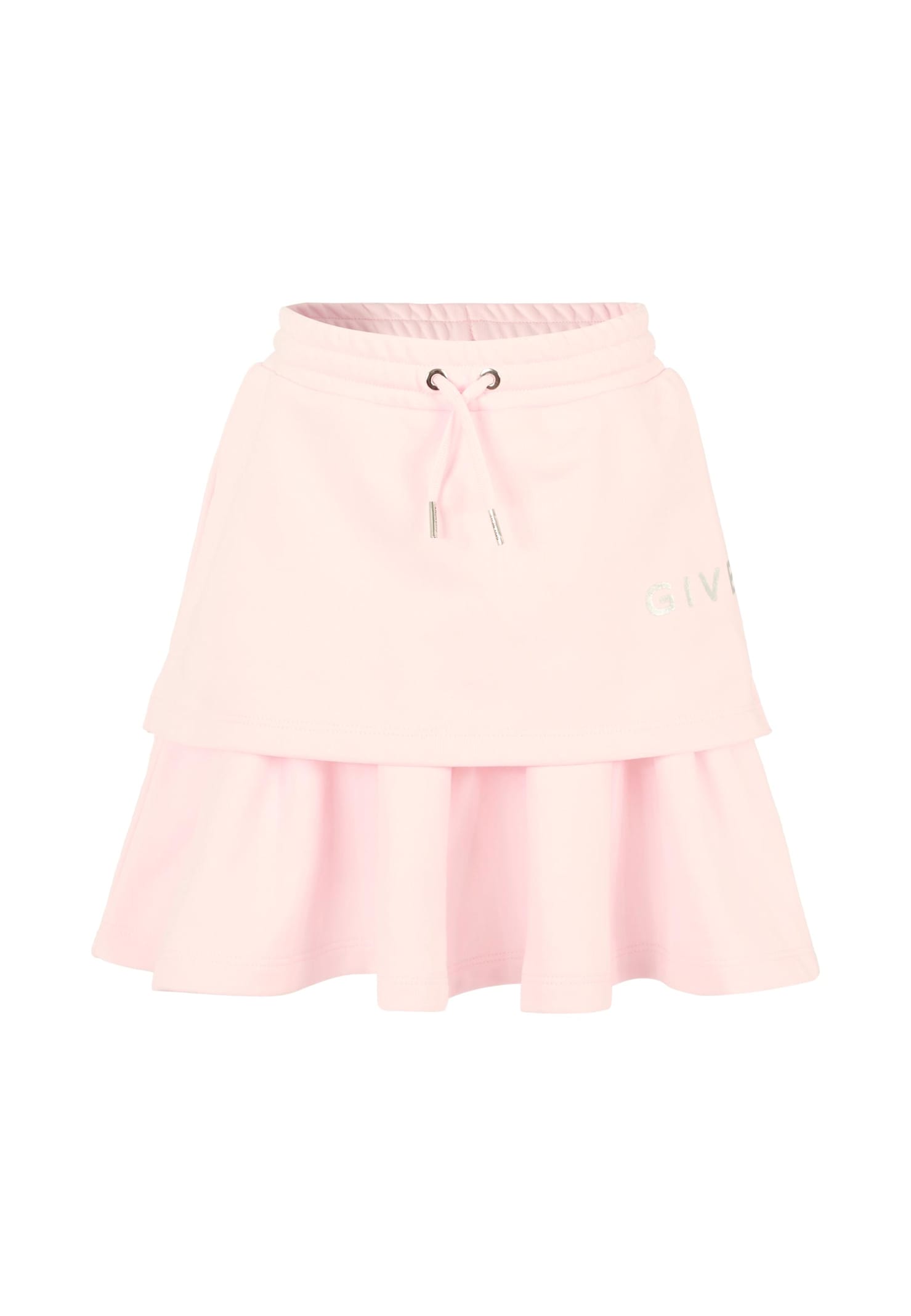 Givenchy Drawstring Skirt In Pink