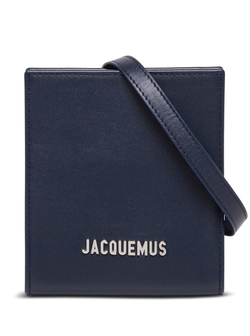 Jacquemus Le Gadjo Crossobdy Bag In Blue Leather