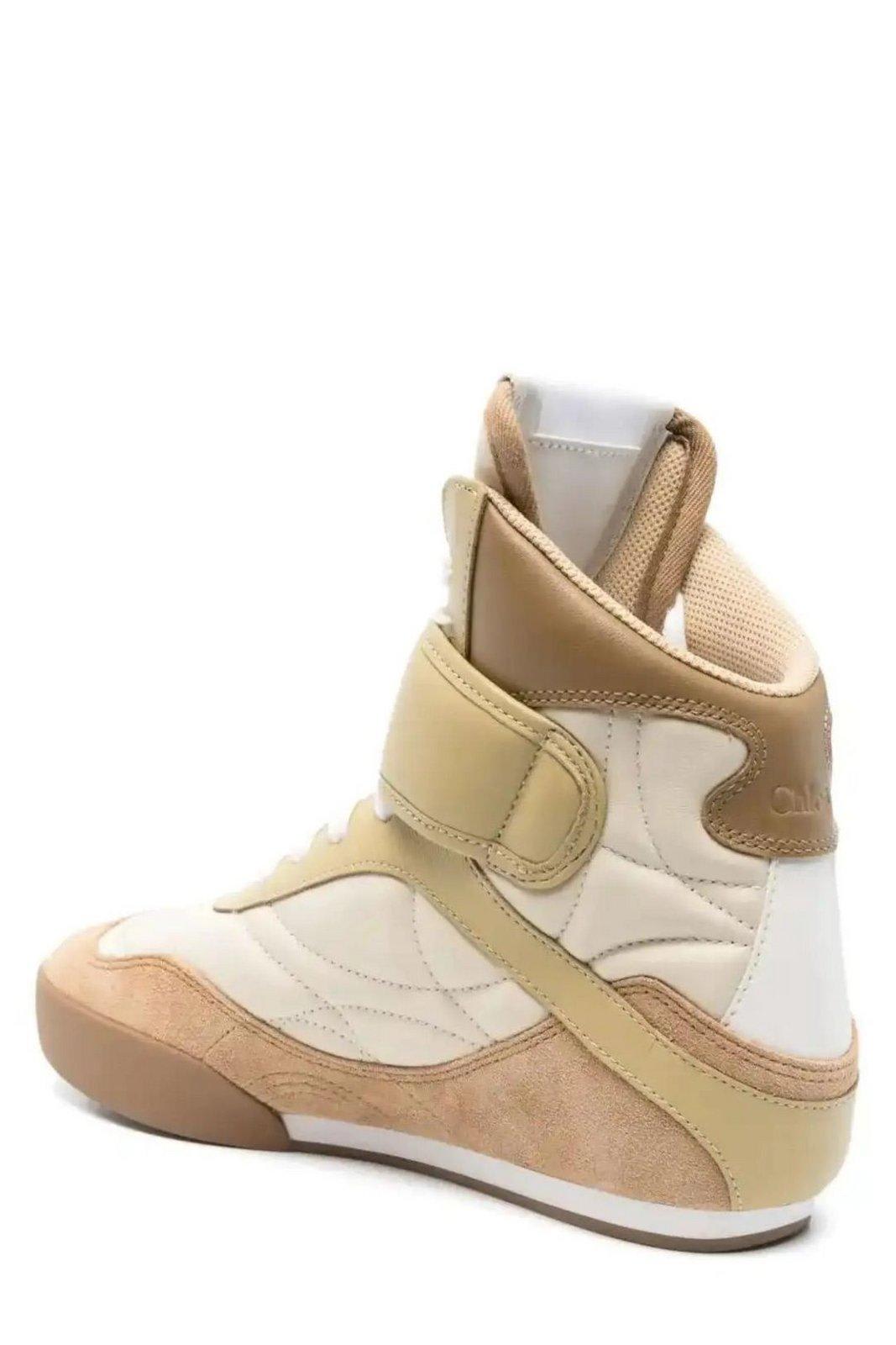 Chloé Kick Leather Sneakers