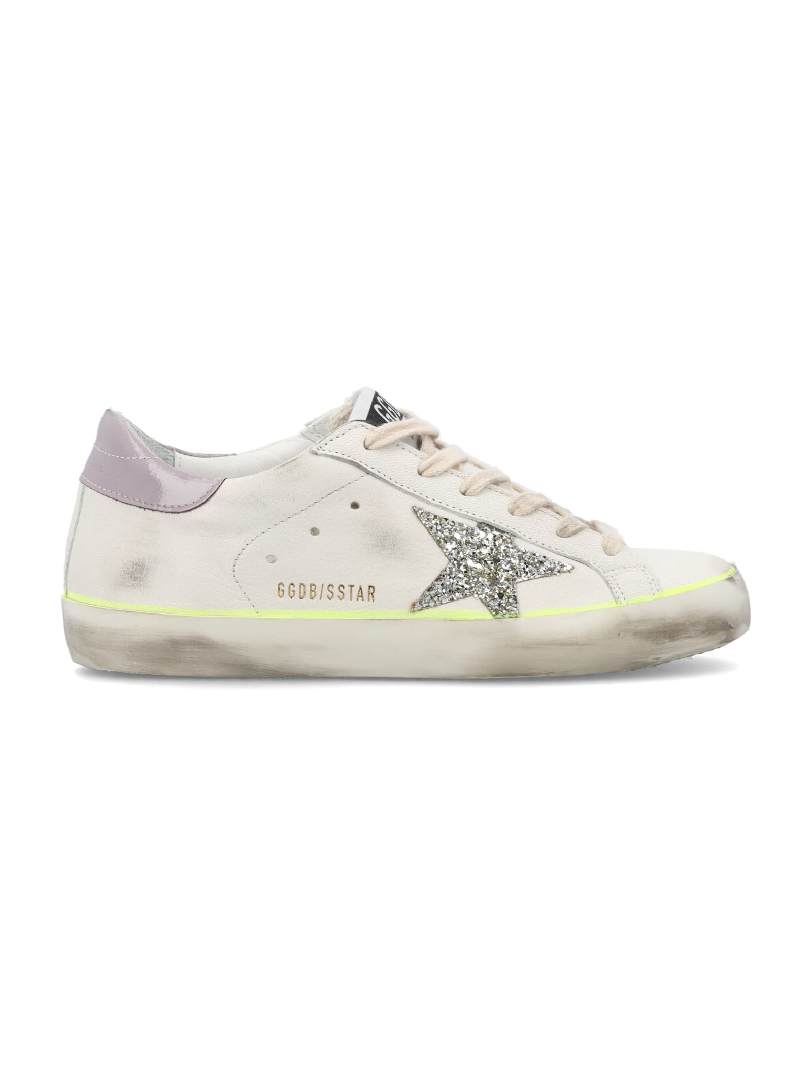 Golden Goose Super-star Classic With Glitter Star
