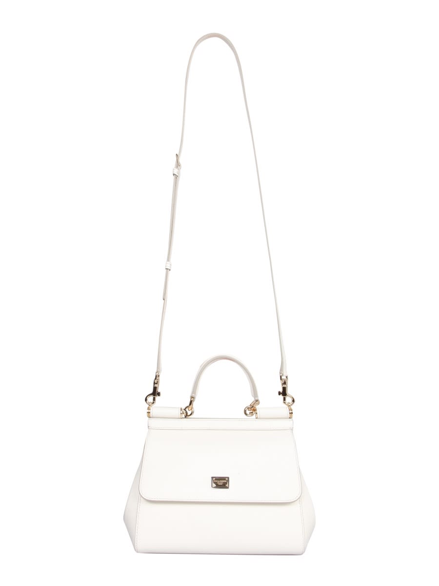 Shop Dolce & Gabbana Bag Sicily In White