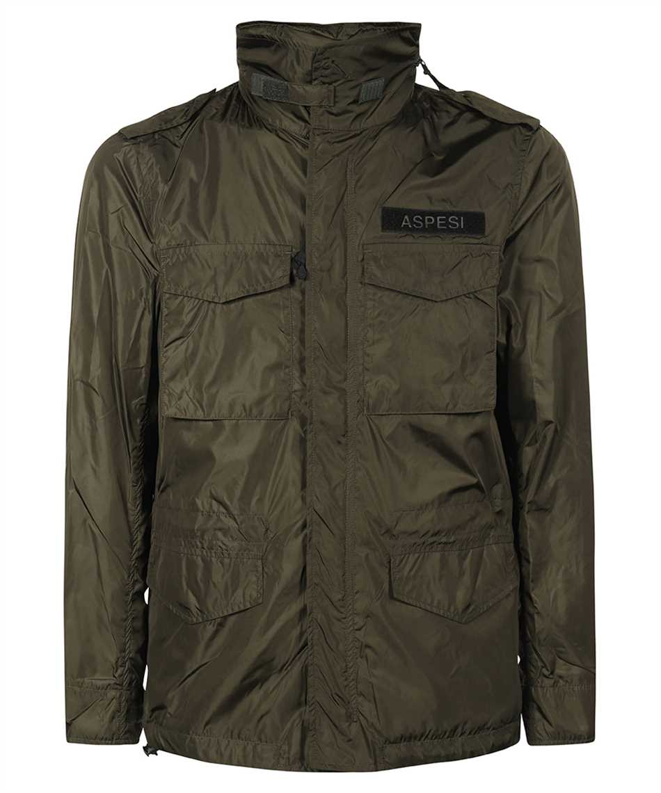 Aspesi Infield Jacket With Thermore Padding In Green