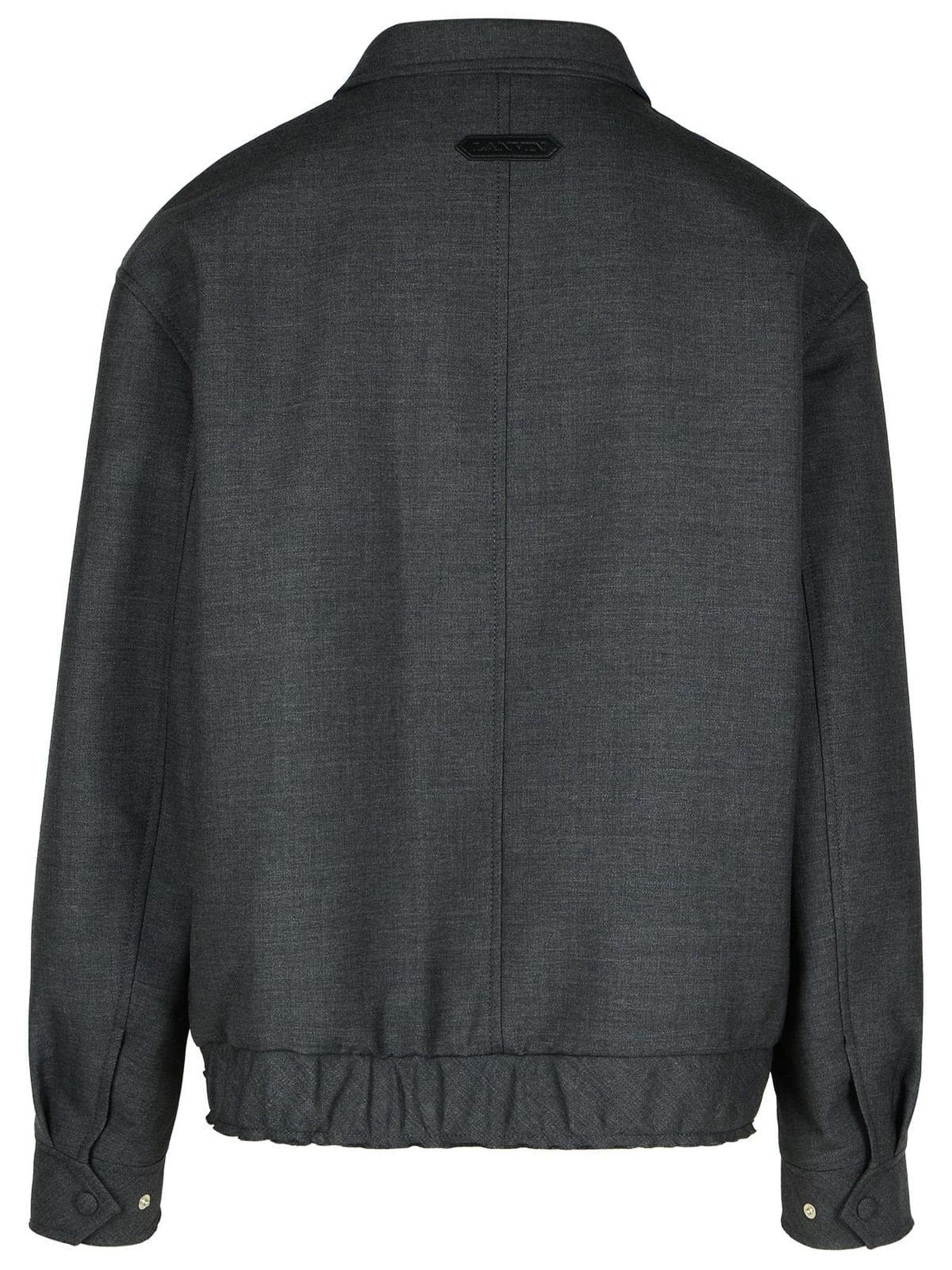 Shop Lanvin Coats Grey