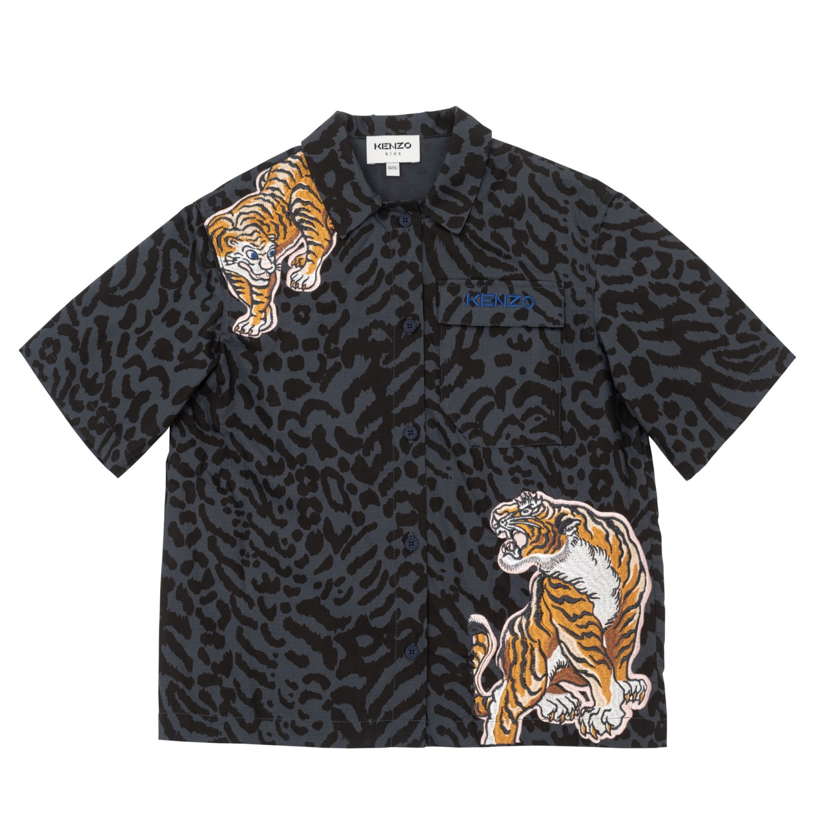 Kenzo Kids Shirt With Patches