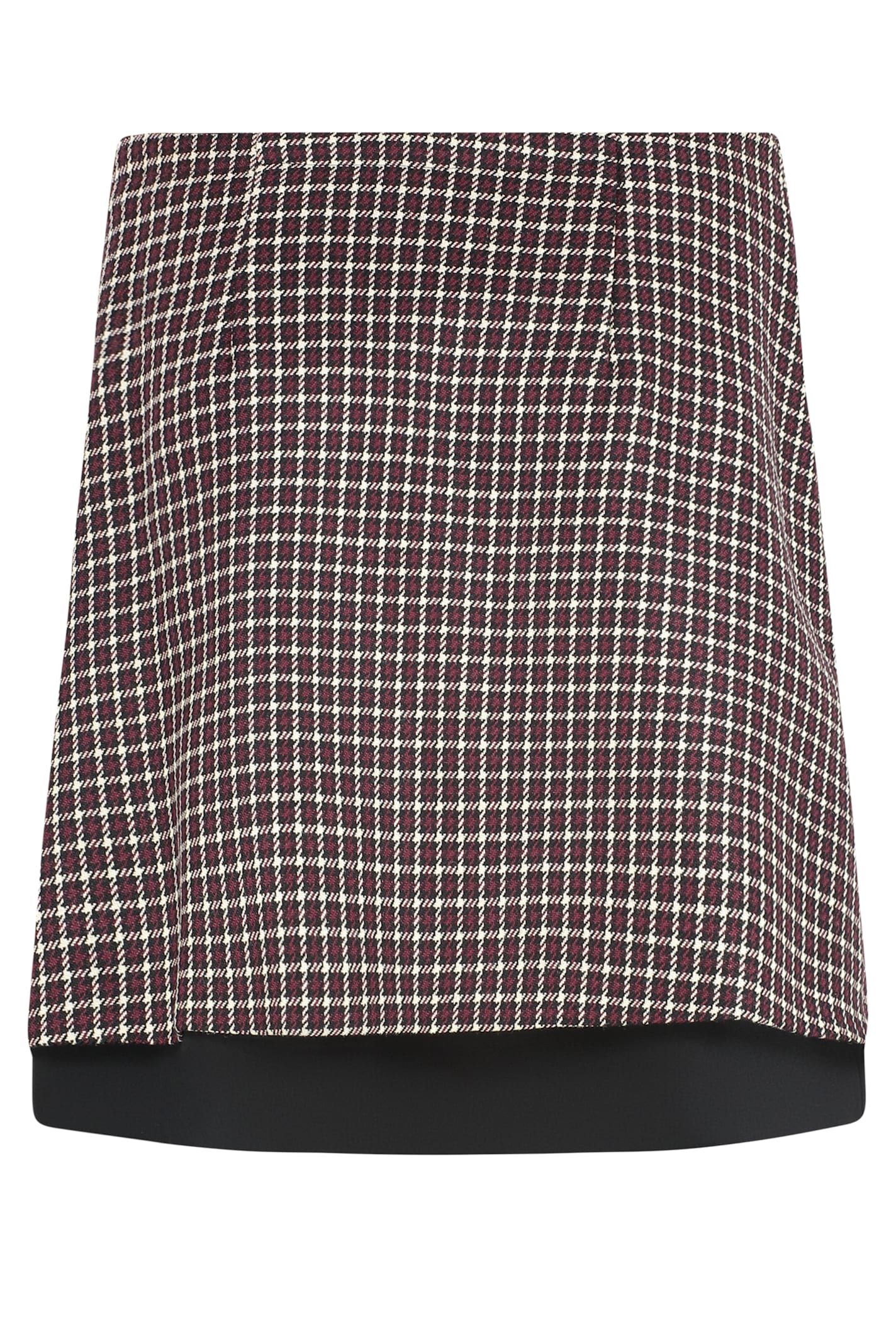 Etro Wool Mini Skirt In Multi