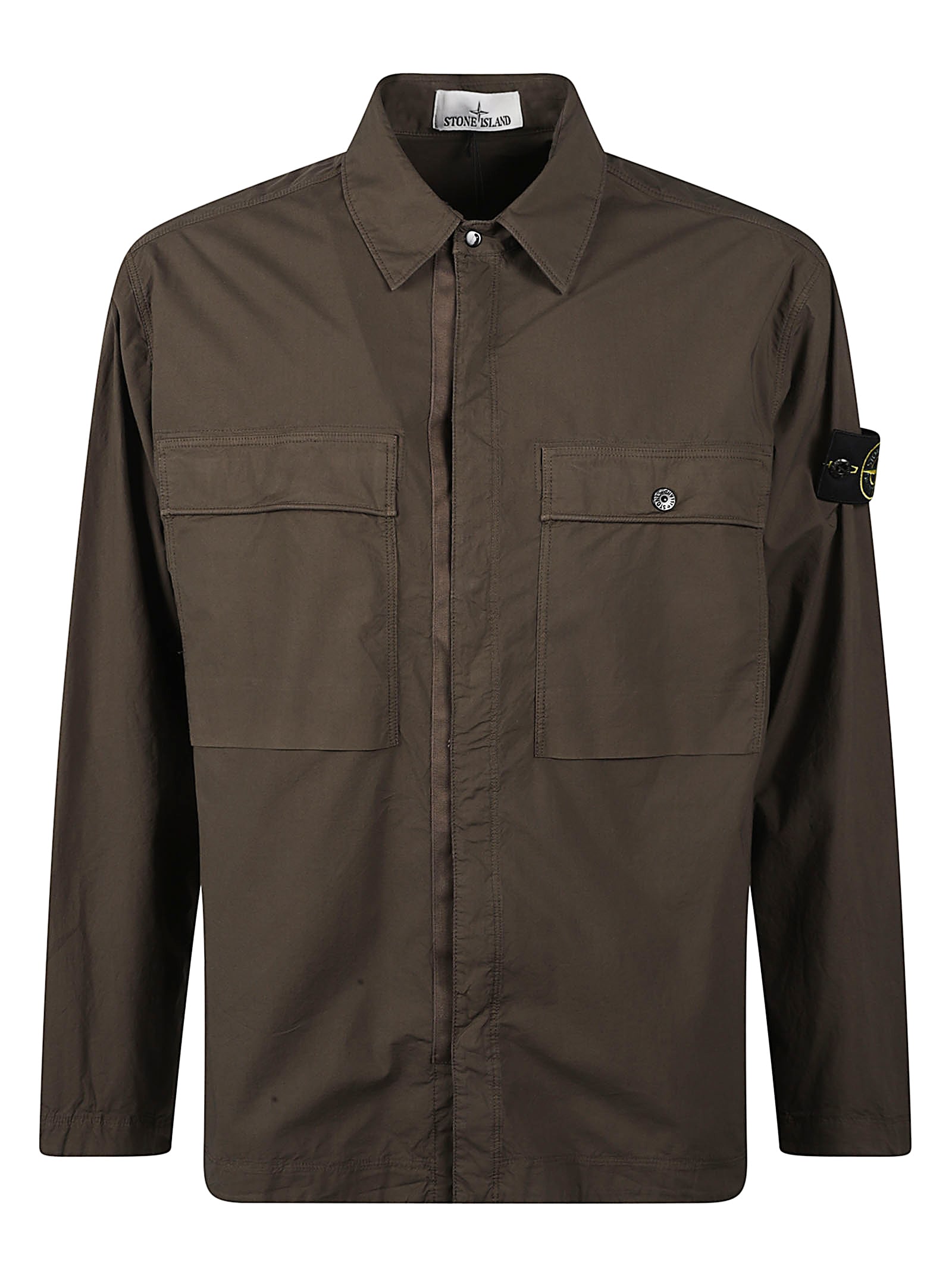 Logo Patched Two Pockets Jacket