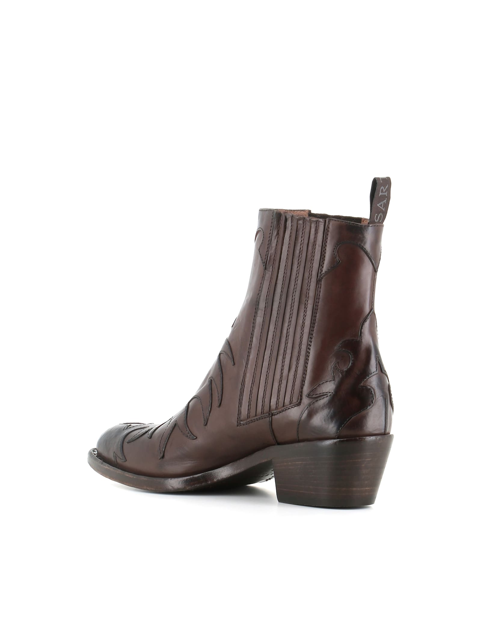 Sartore Texan Boot Sr3645sq In Brown