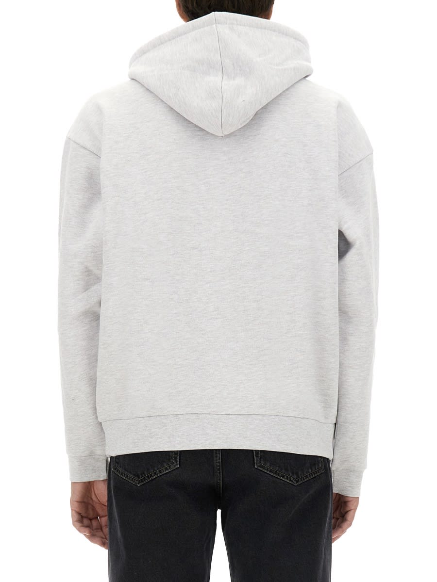 Obey Sweatshirt With Print In Grey