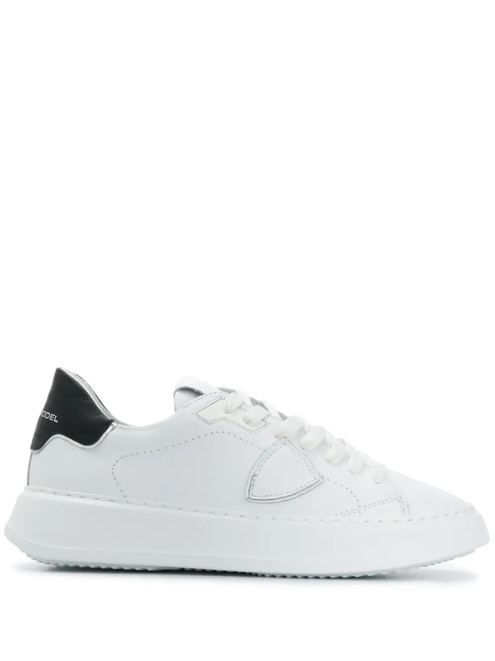 Temple Low Sneakers - White And Black