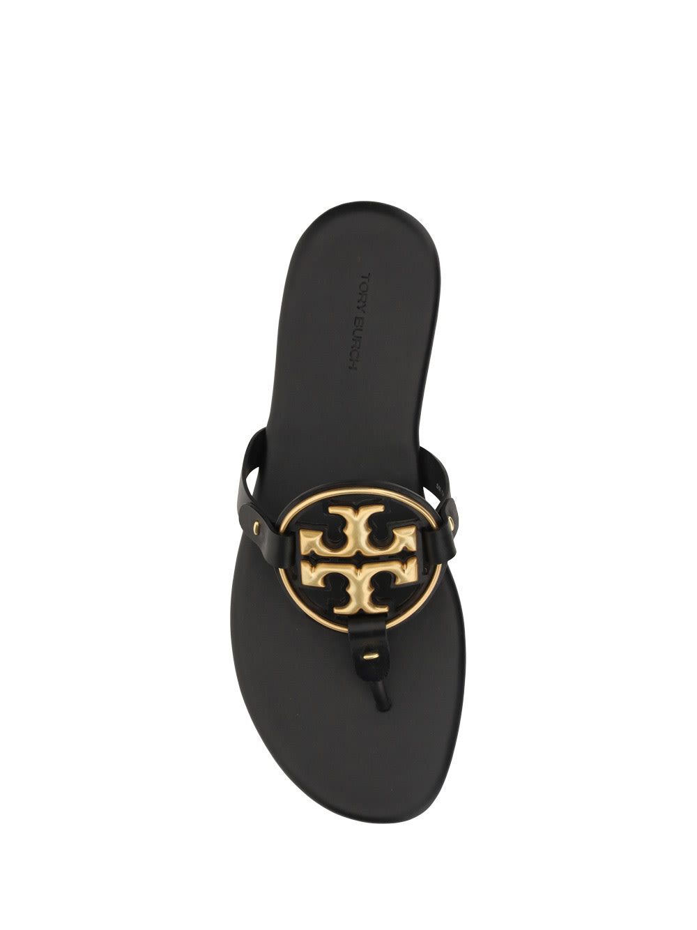 Shop Tory Burch Miller Sandals In Perfect Black